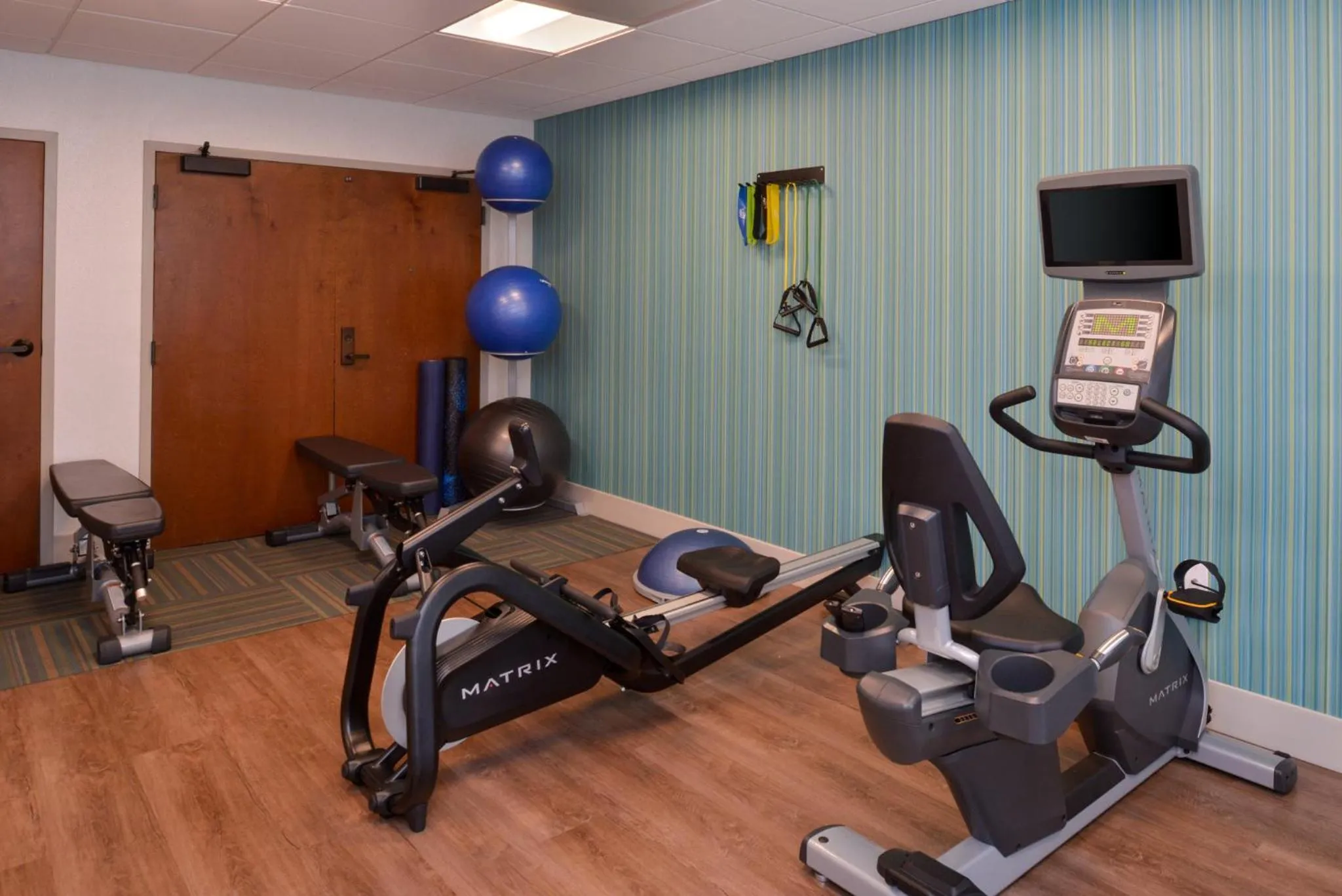 Fitness centre/facilities in Holiday Inn Express & Suites Indianapolis Dtn-Conv Ctr Area by IHG