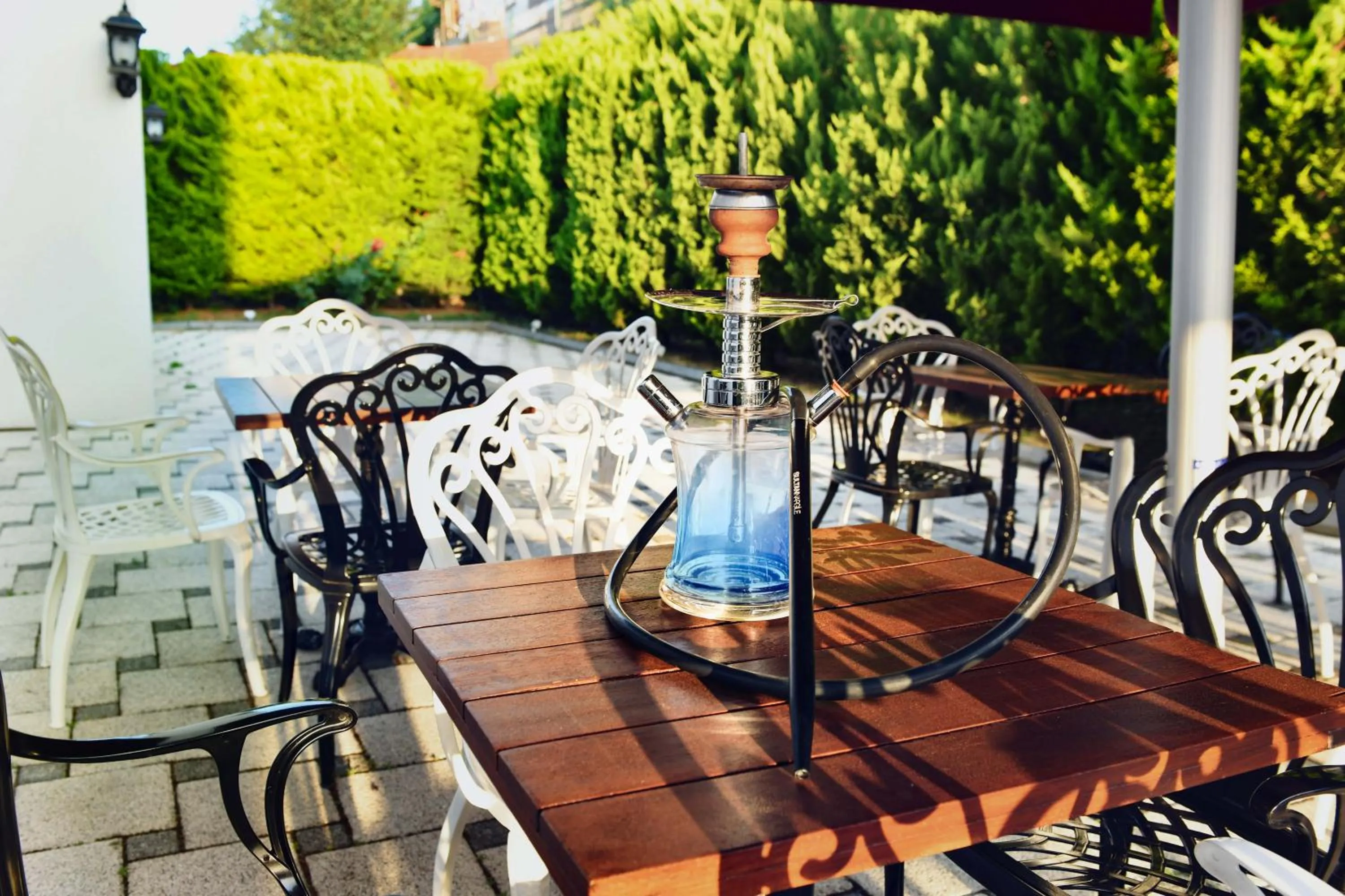 Garden view in White House Hotel