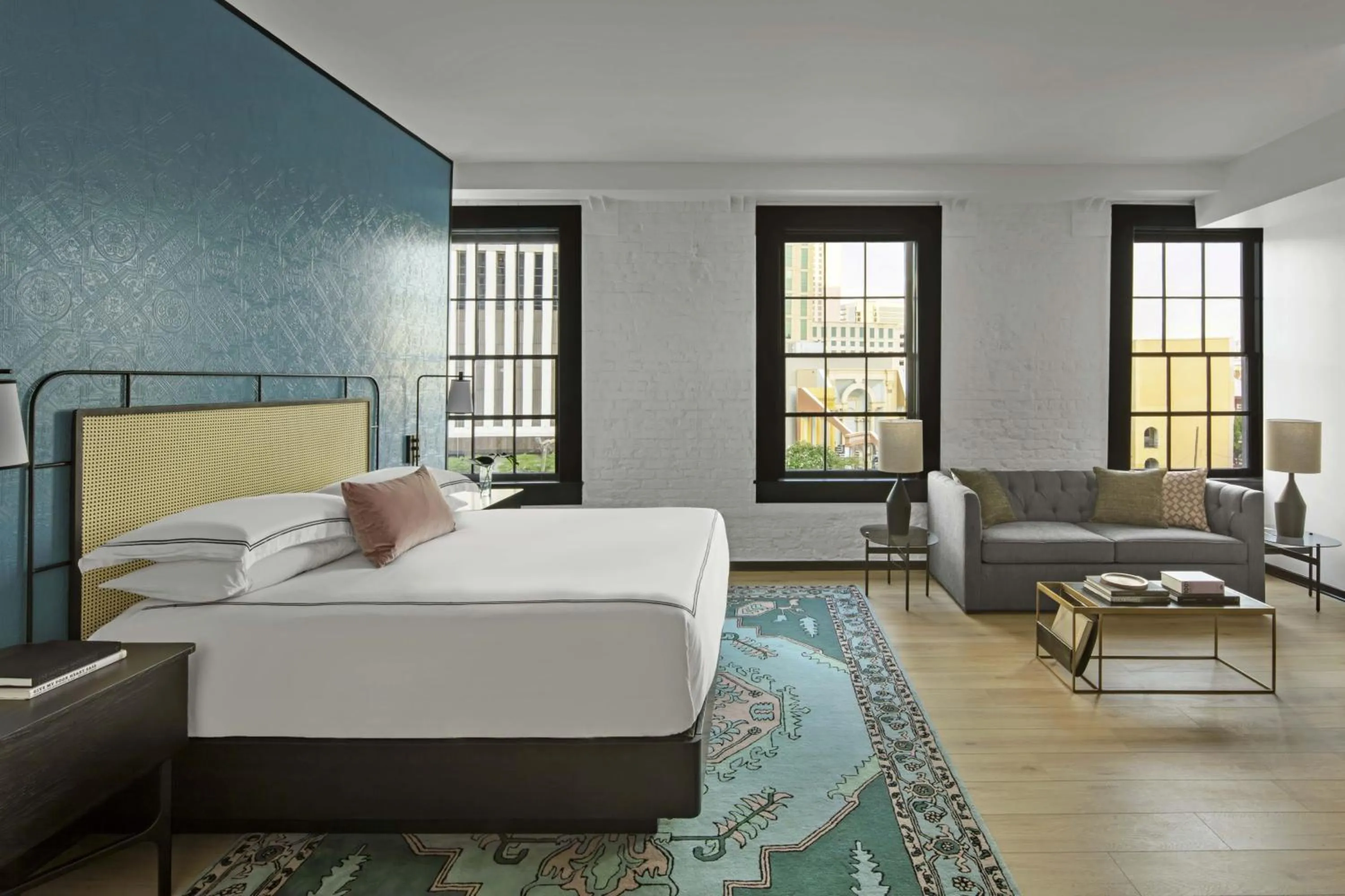 Photo of the whole room, Bed in Kimpton Hotel Fontenot by IHG