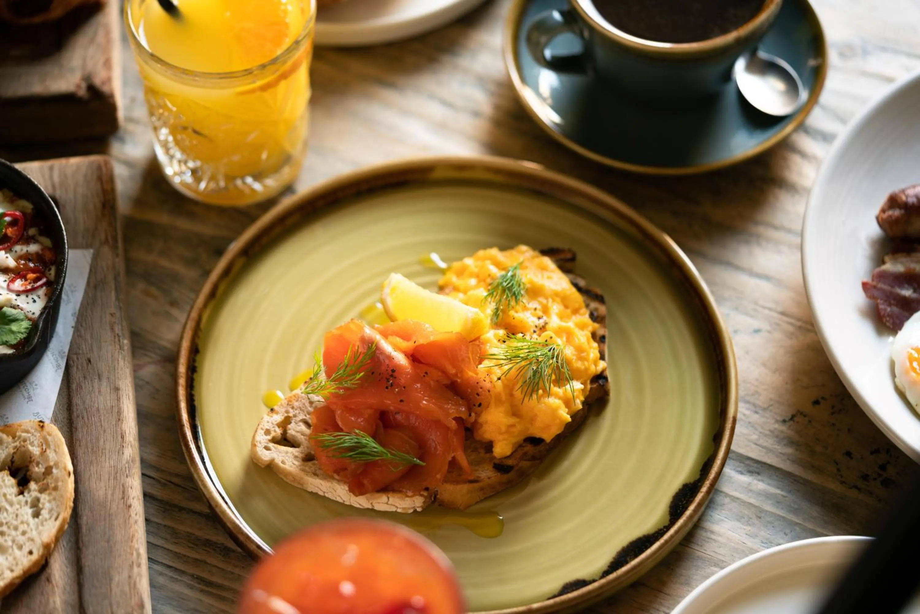 Breakfast in The Rising Sun