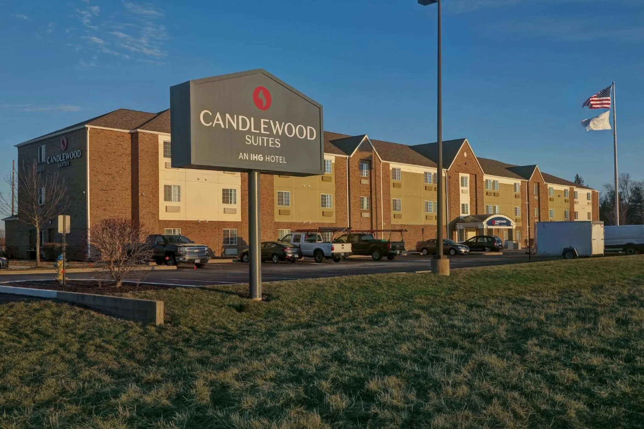 Property building in Candlewood Suites Indianapolis - South by IHG