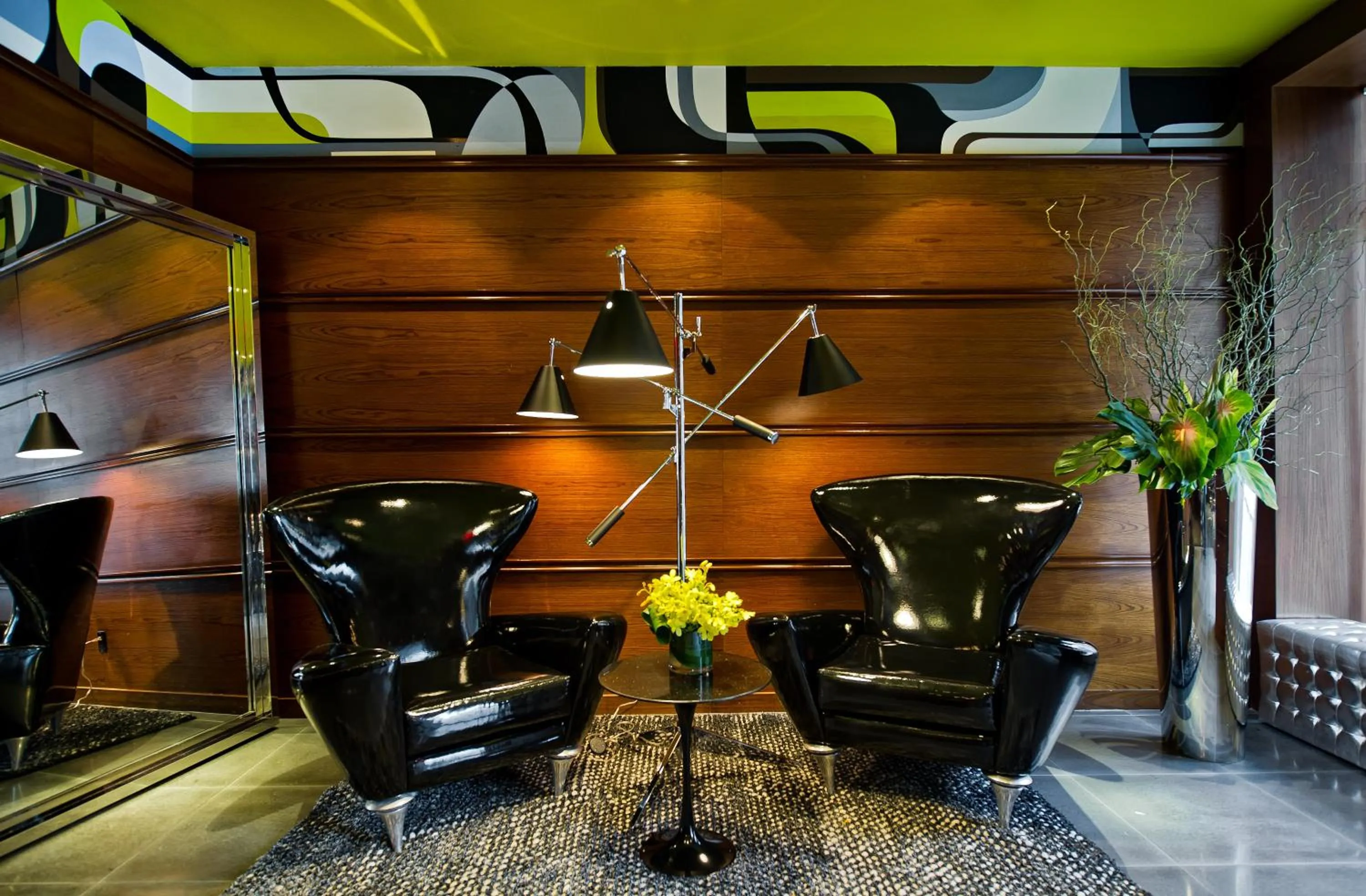 Lobby or reception in Moderne Hotel