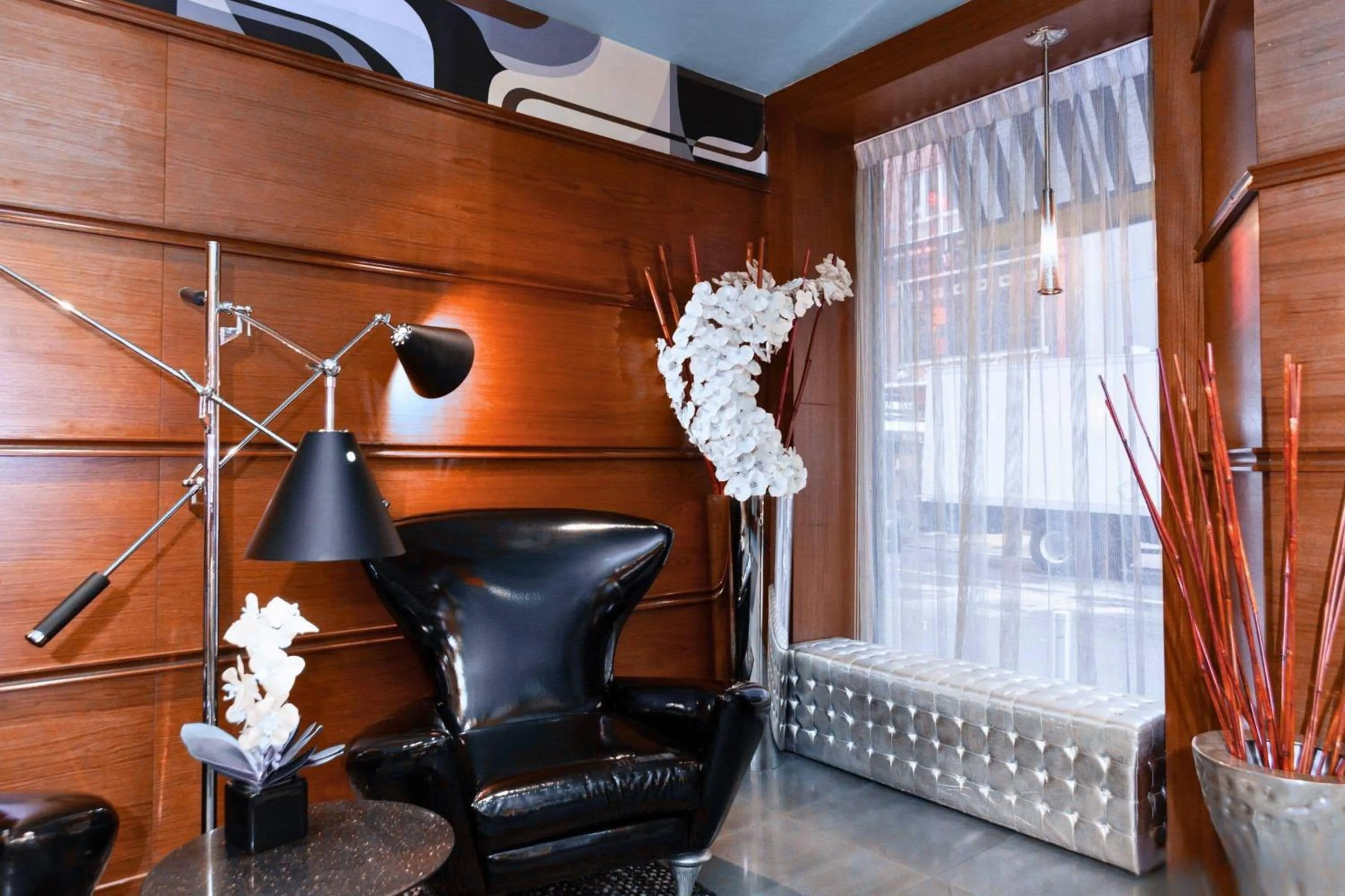 Lobby or reception in Moderne Hotel