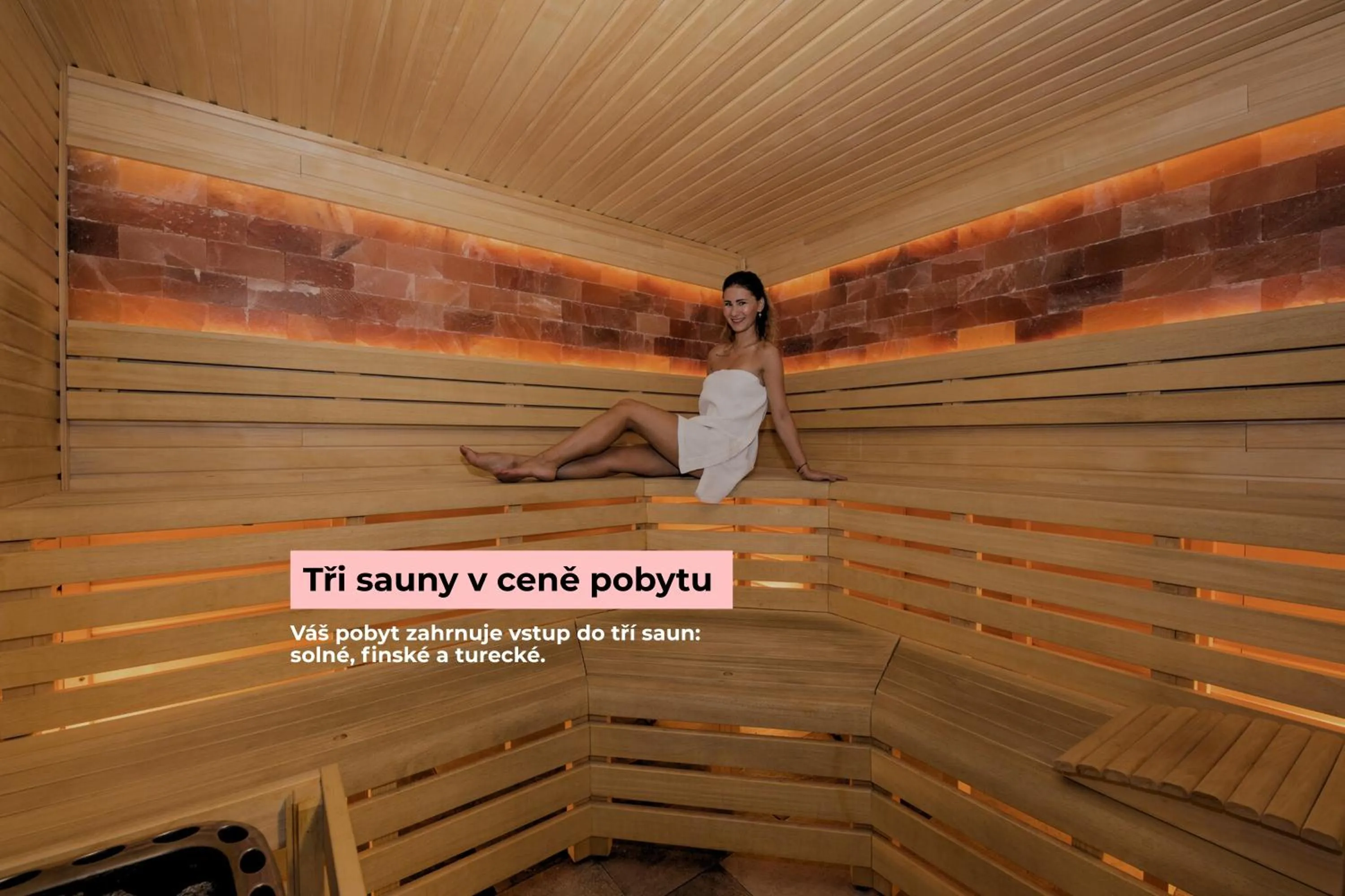 Sauna in Wellness & Spa hotel Villa Regenhart