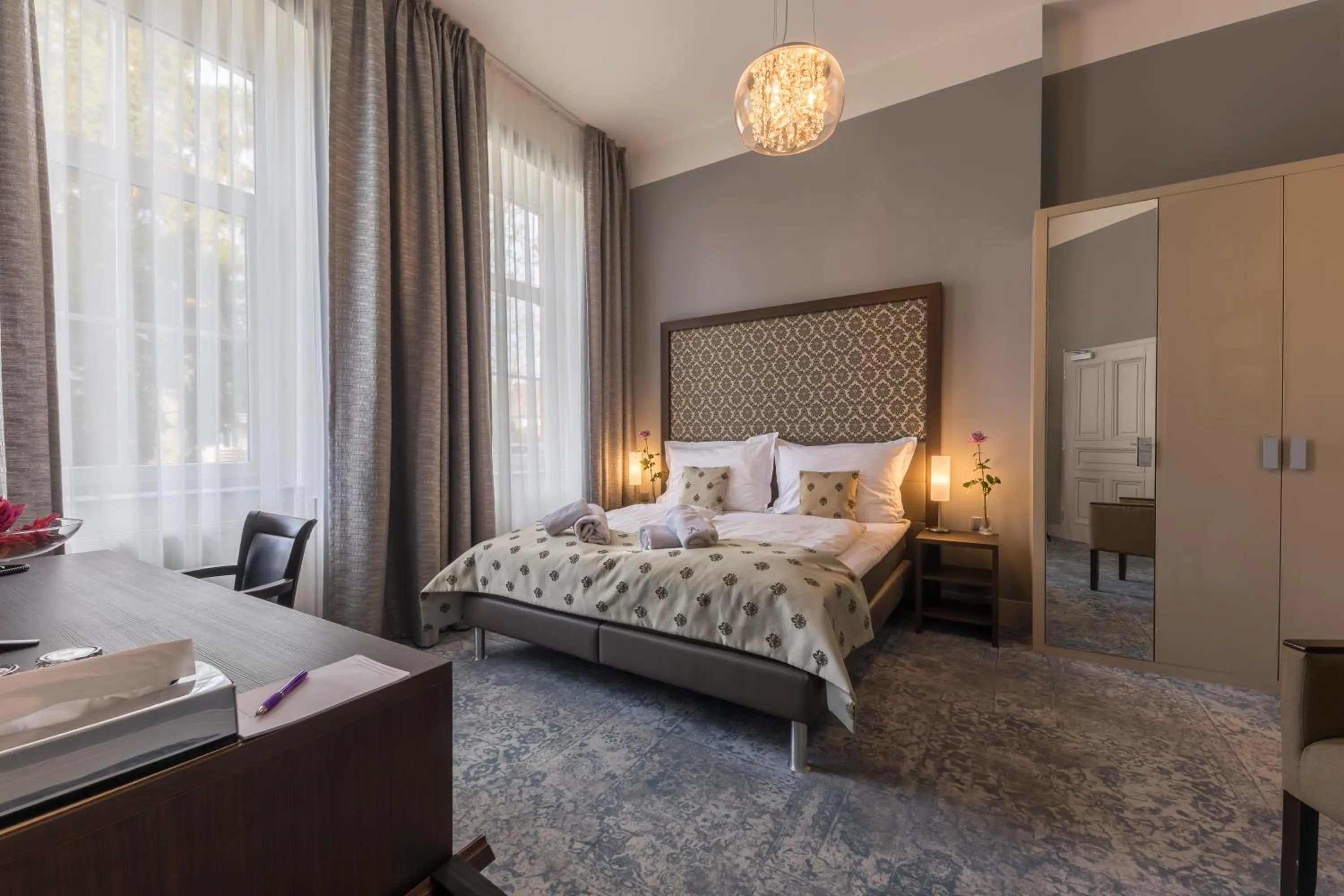 Bedroom, Bed in Wellness & Spa hotel Villa Regenhart