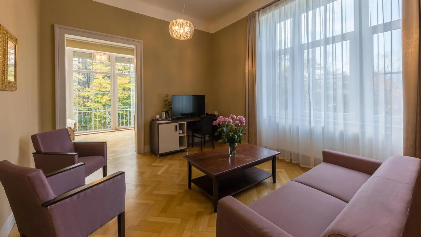 Living room in Wellness & Spa hotel Villa Regenhart