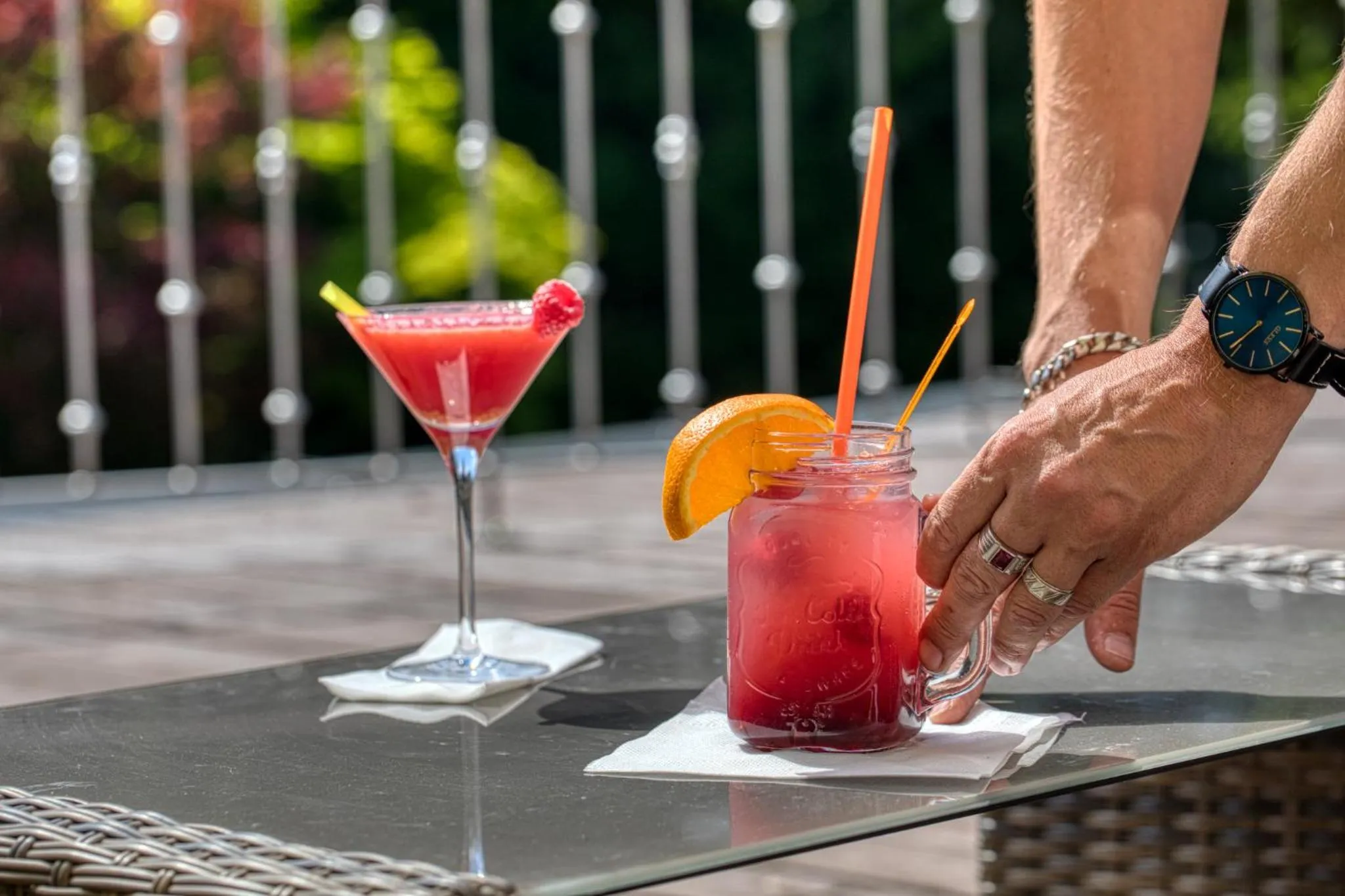 Balcony/Terrace in Wellness & Spa hotel Villa Regenhart