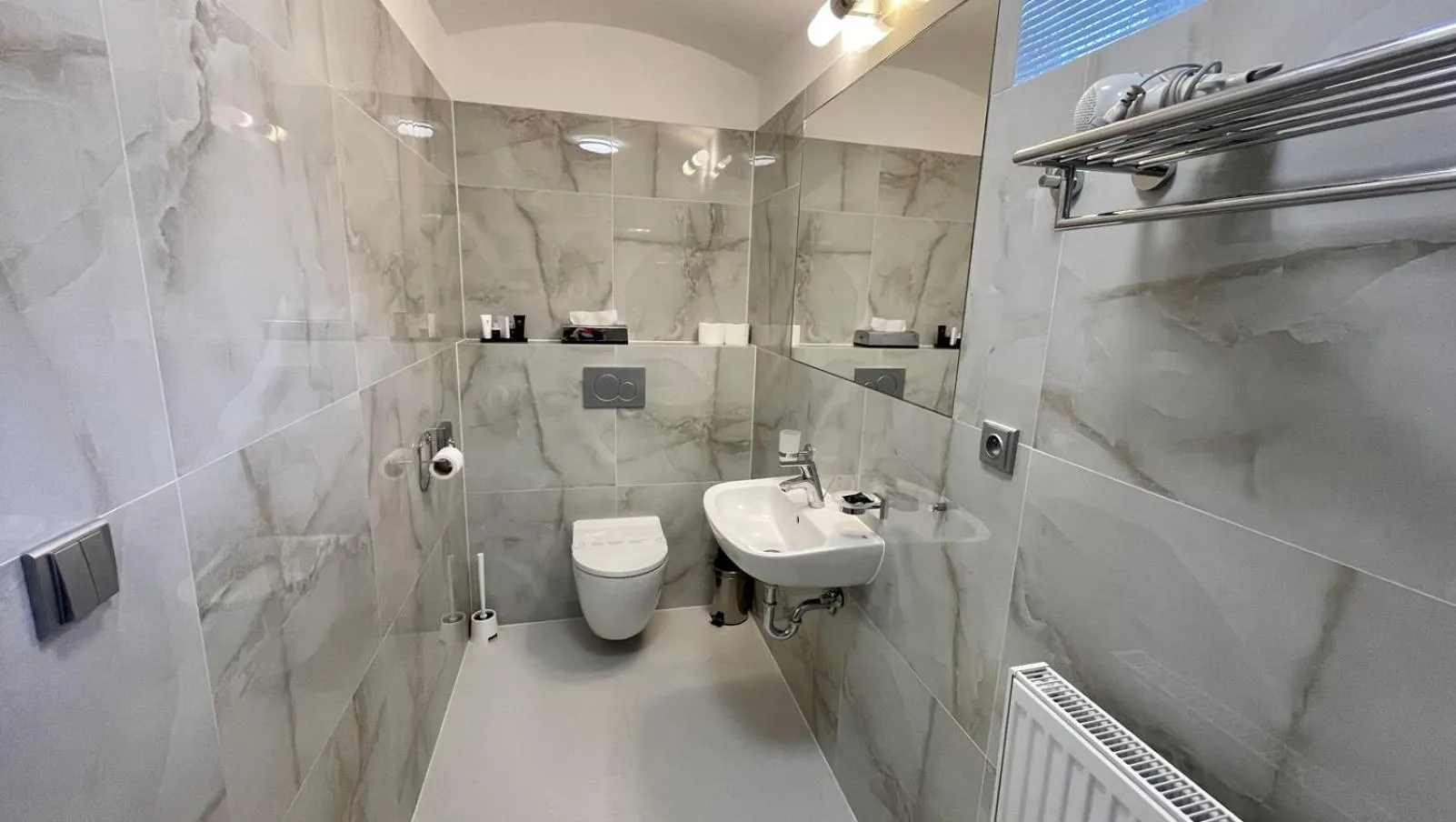 Shower in Wellness & Spa hotel Villa Regenhart