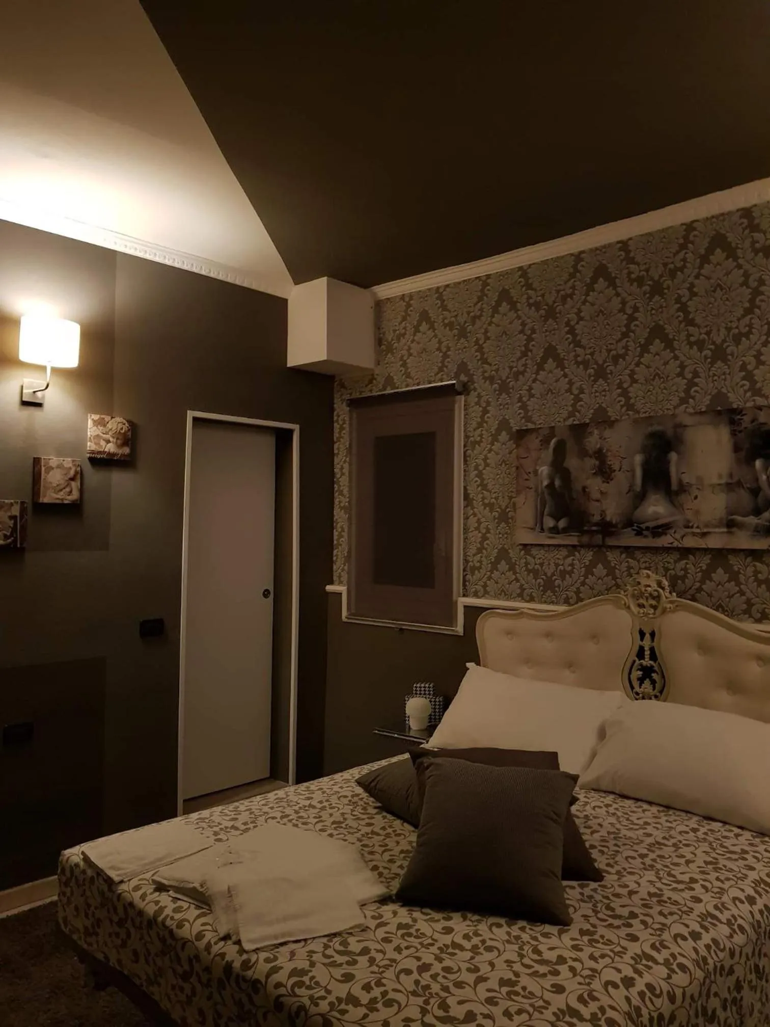 Bedroom, Bed in B&B Villa Rivabella