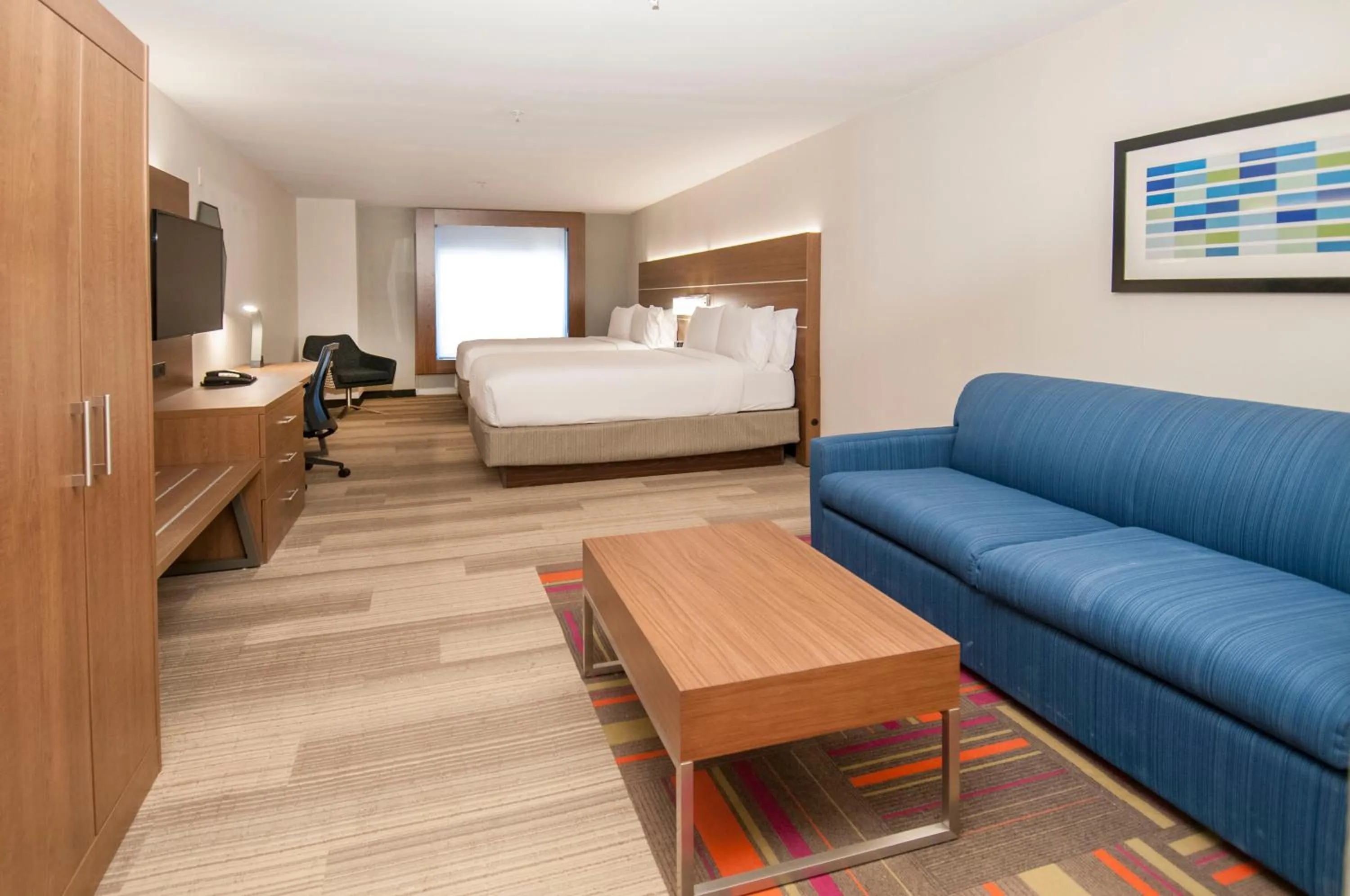 Photo of the whole room, Bed in Holiday Inn Express Hotel & Suites Plano West - Frisco by IHG