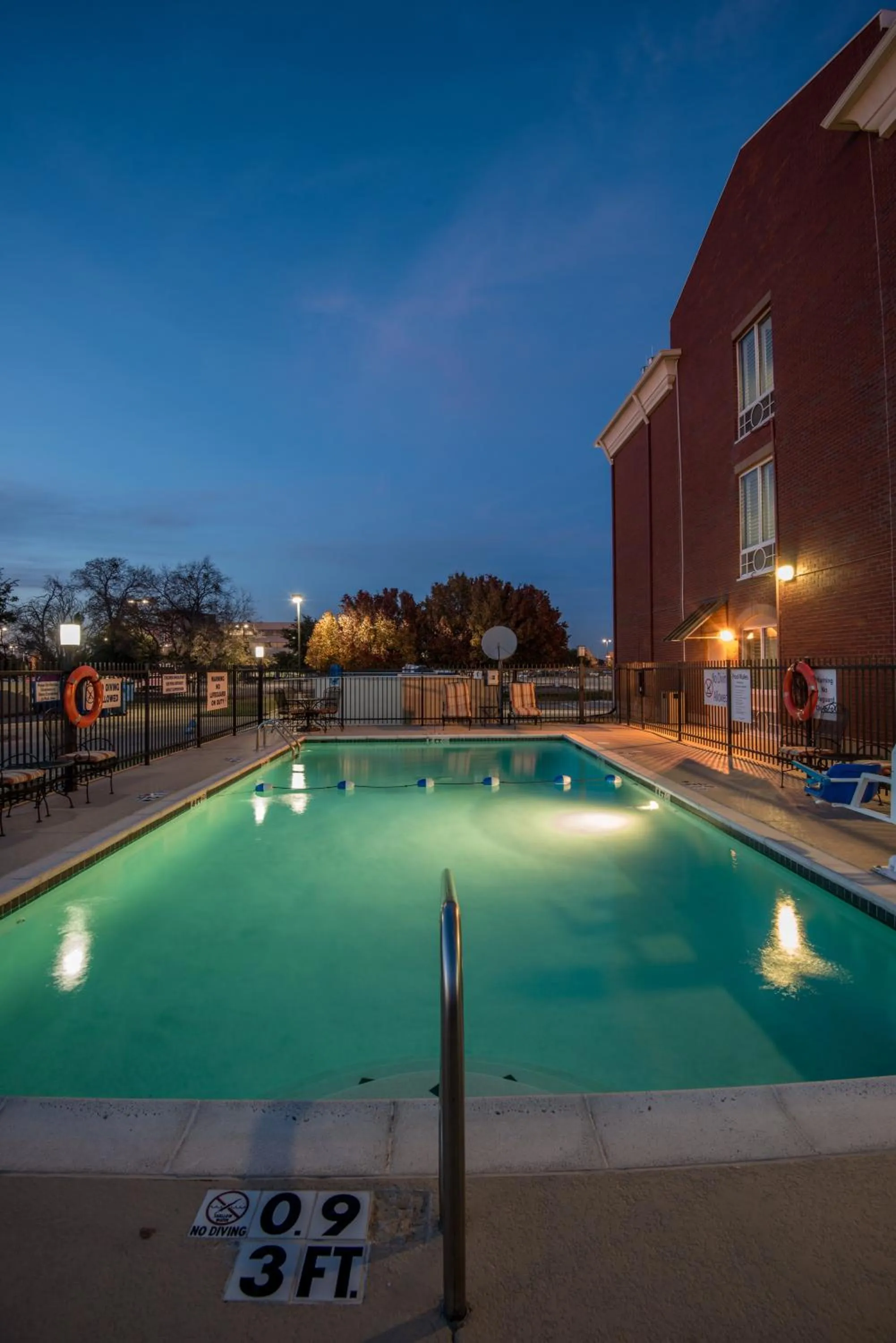 Swimming pool in Holiday Inn Express Hotel & Suites Plano West - Frisco by IHG