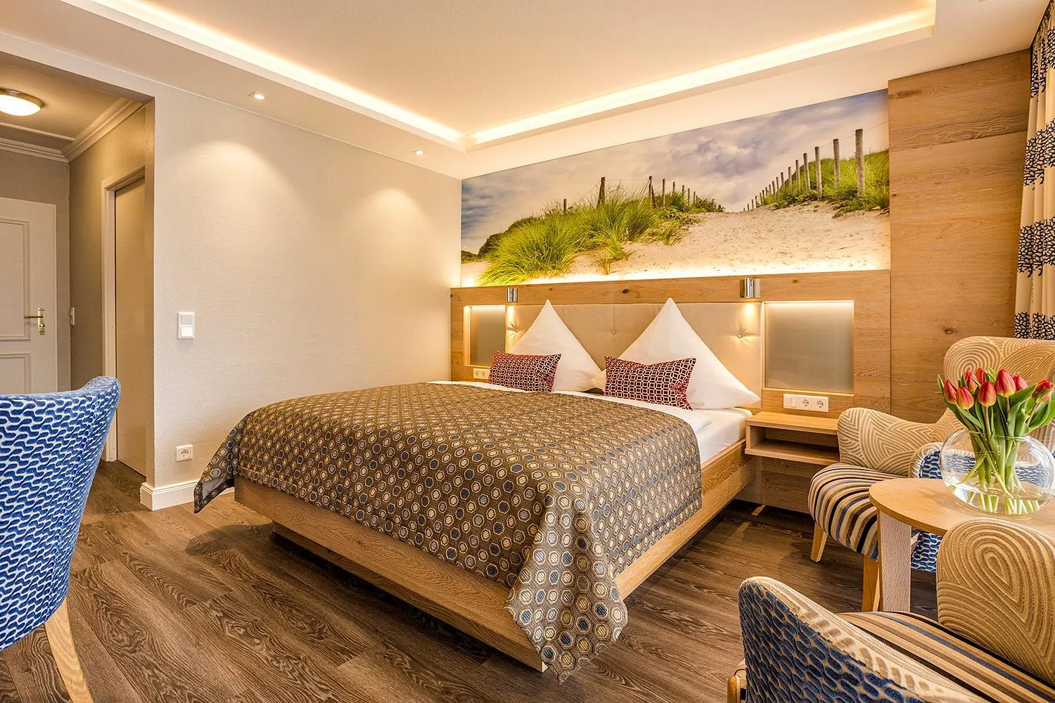 Bedroom, Bed in Hotel Neuwarft