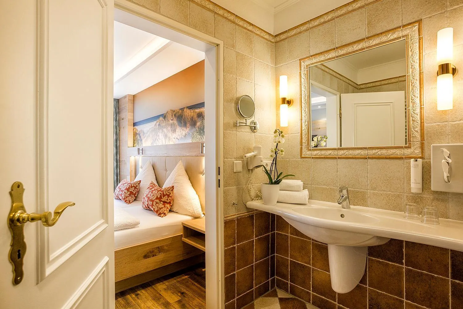 Bathroom in Hotel Neuwarft