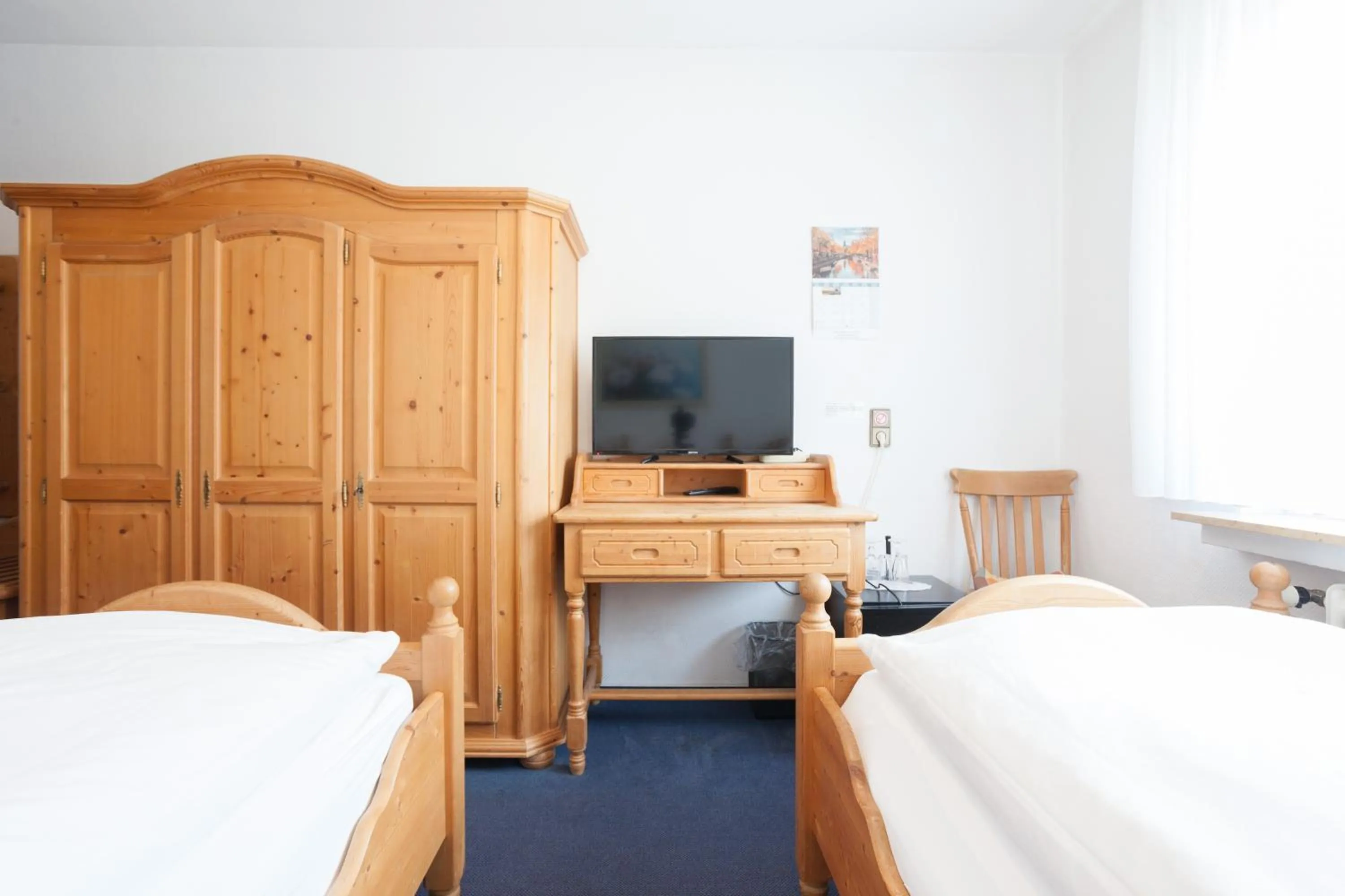 Bed in TM Hotel Dortmund Airport