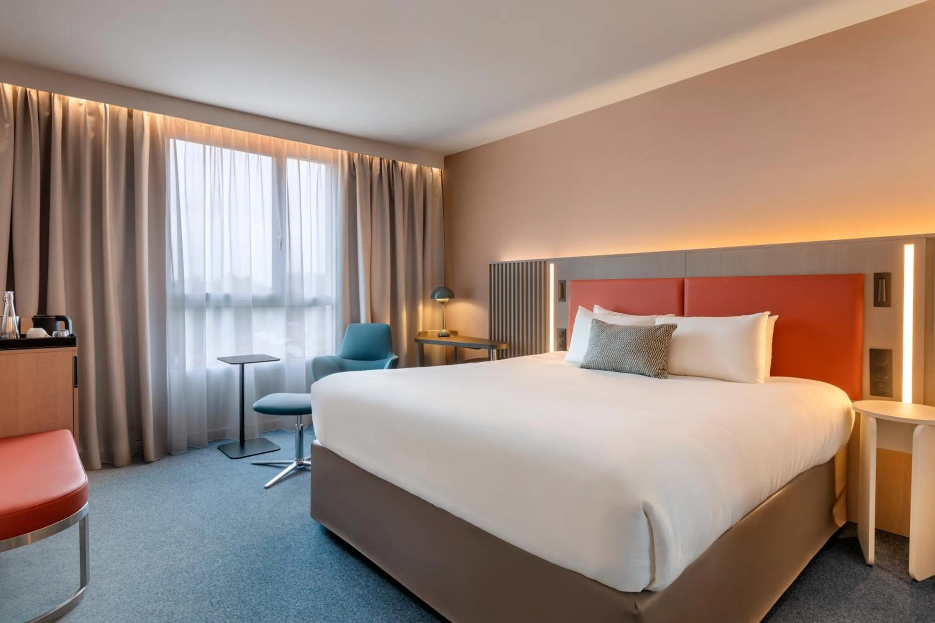 Bed in Courtyard by Marriott Paris Saint Denis