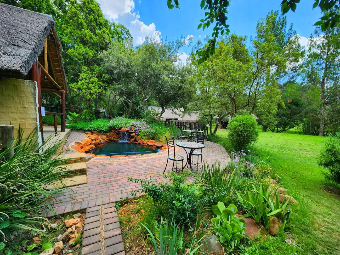 Garden view in Pine Valley