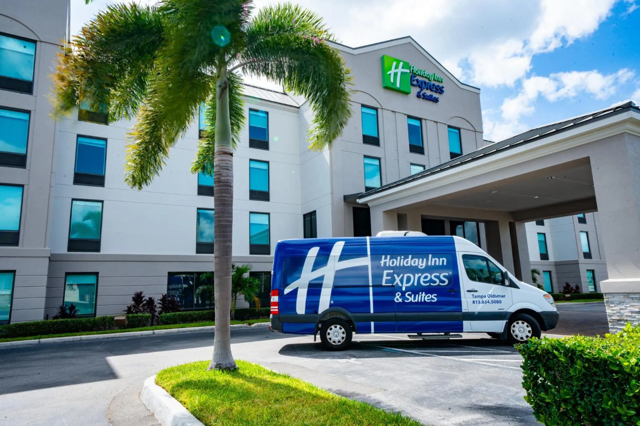 Property building in Holiday Inn Express Hotel & Suites Tampa-Oldsmar by IHG