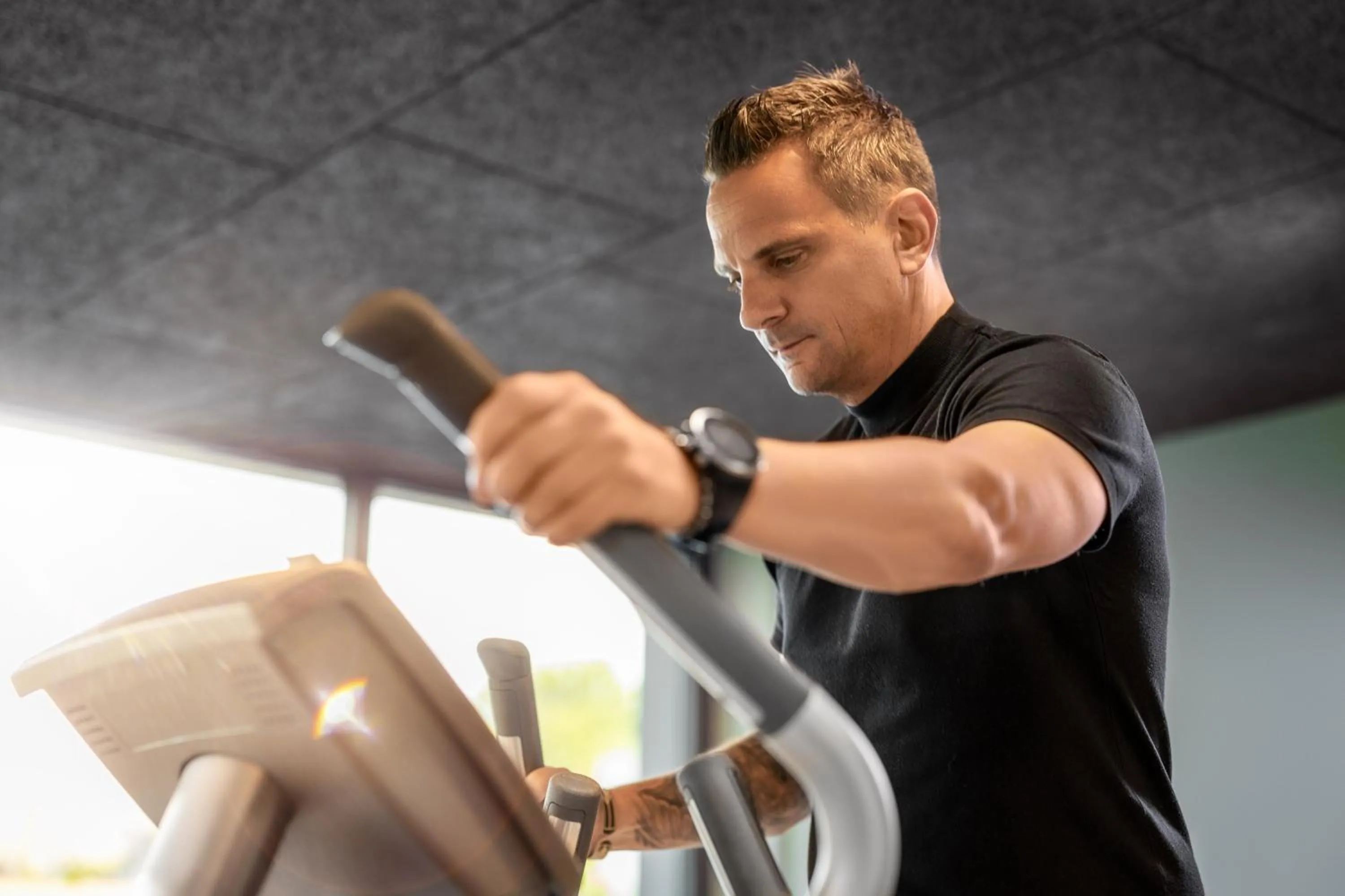 People in b-smart hotel Widnau