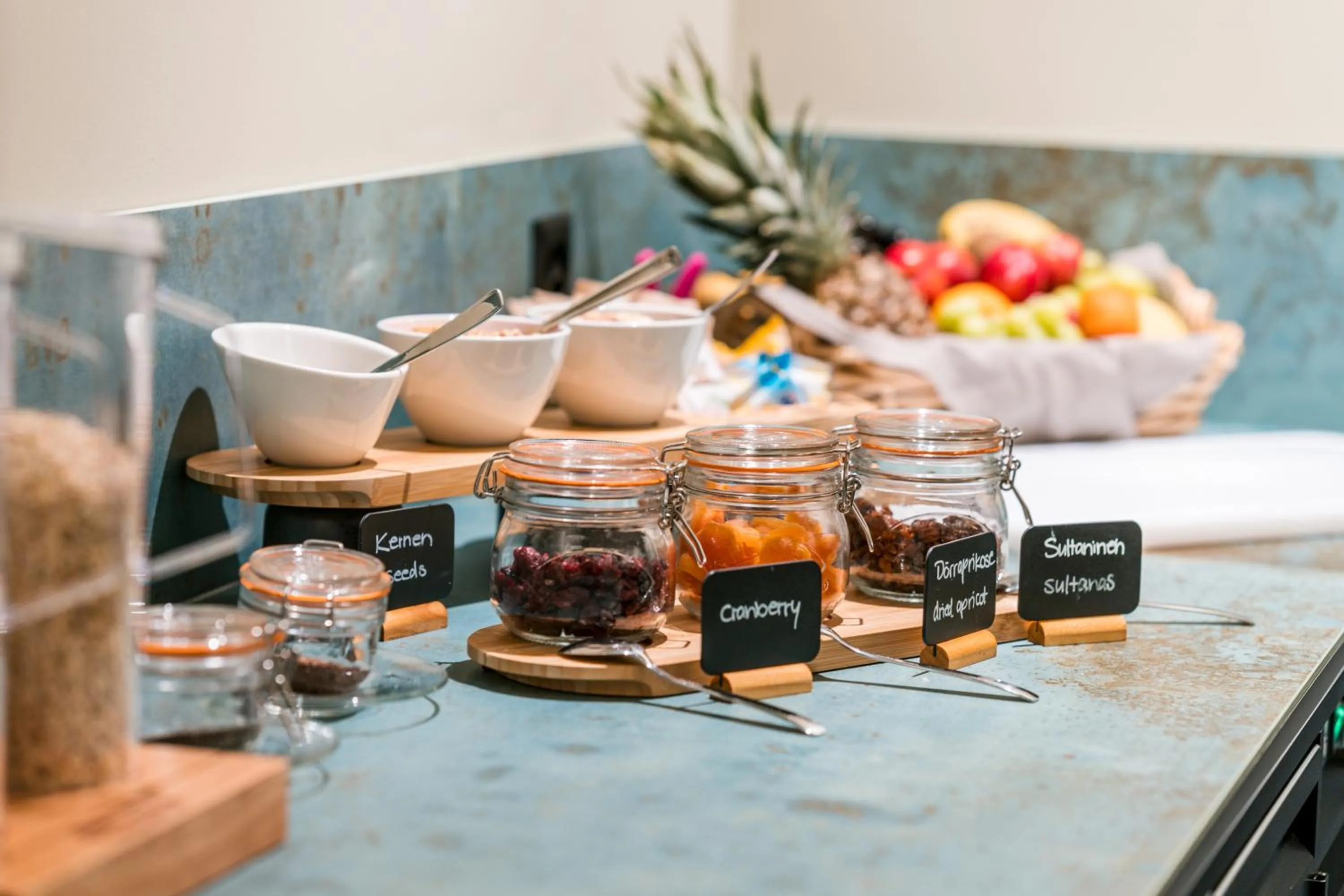 Food in b-smart hotel Widnau