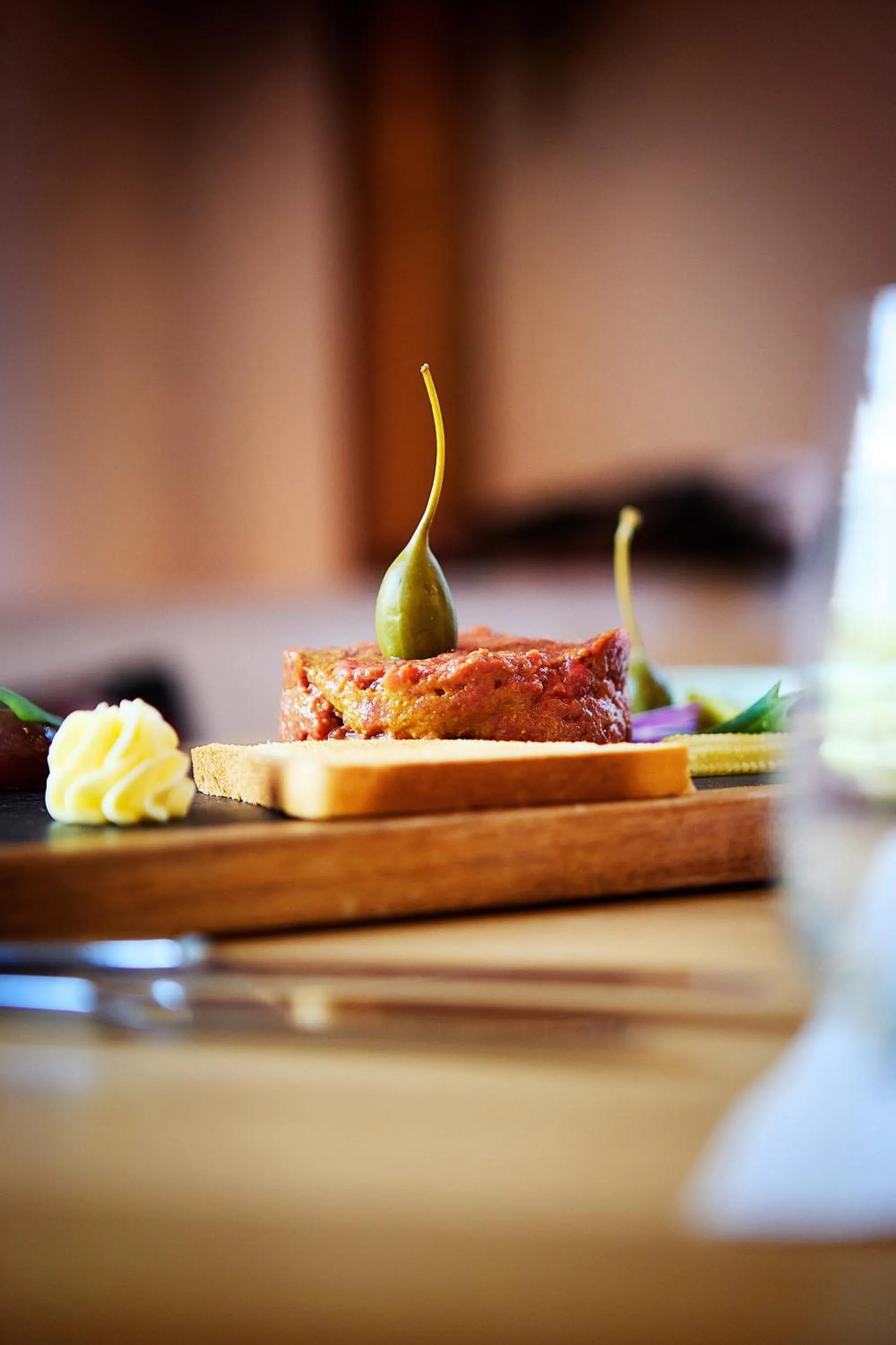 Food and drinks in b-smart hotel Widnau