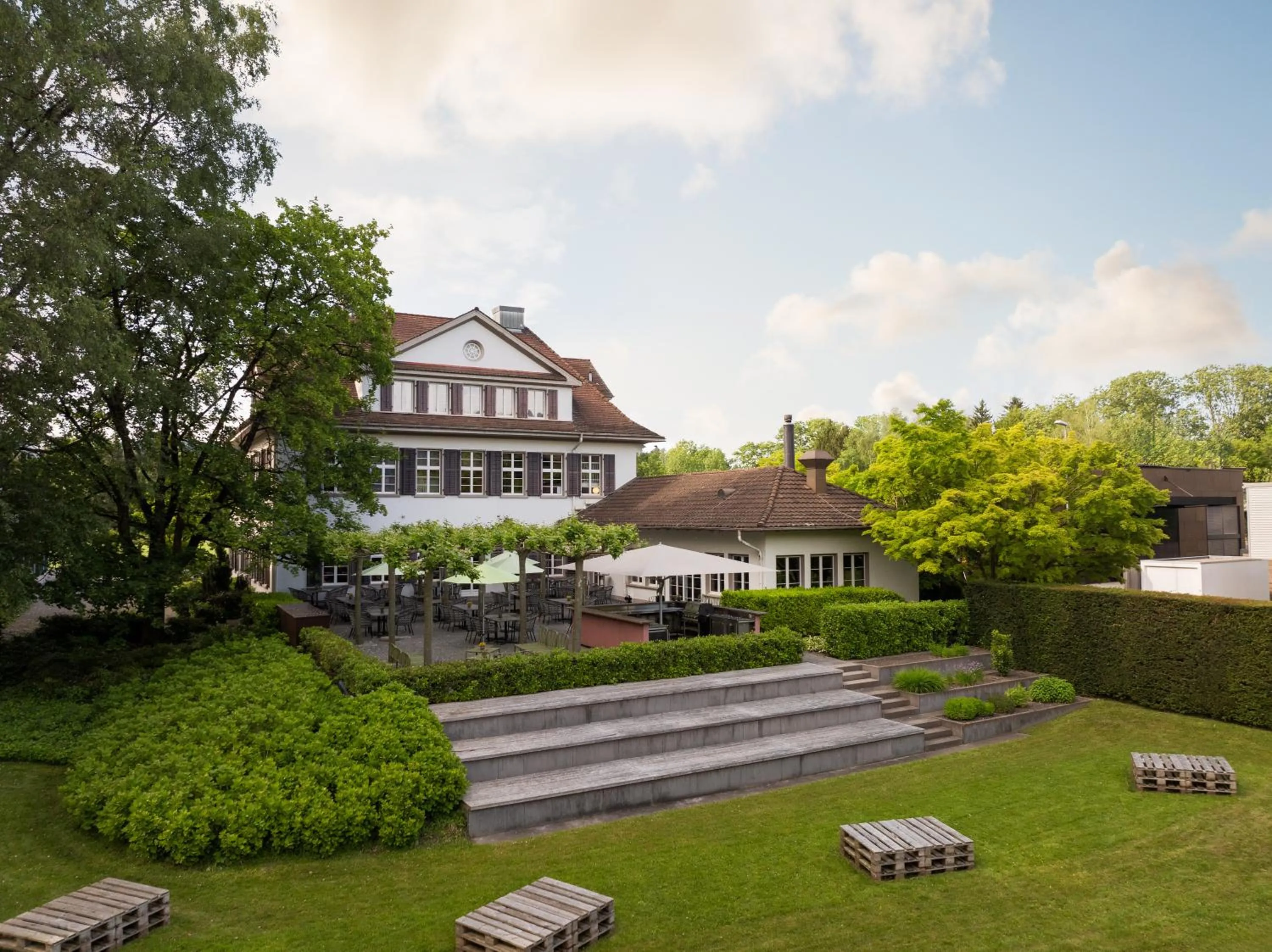 Property building in b-smart hotel Widnau