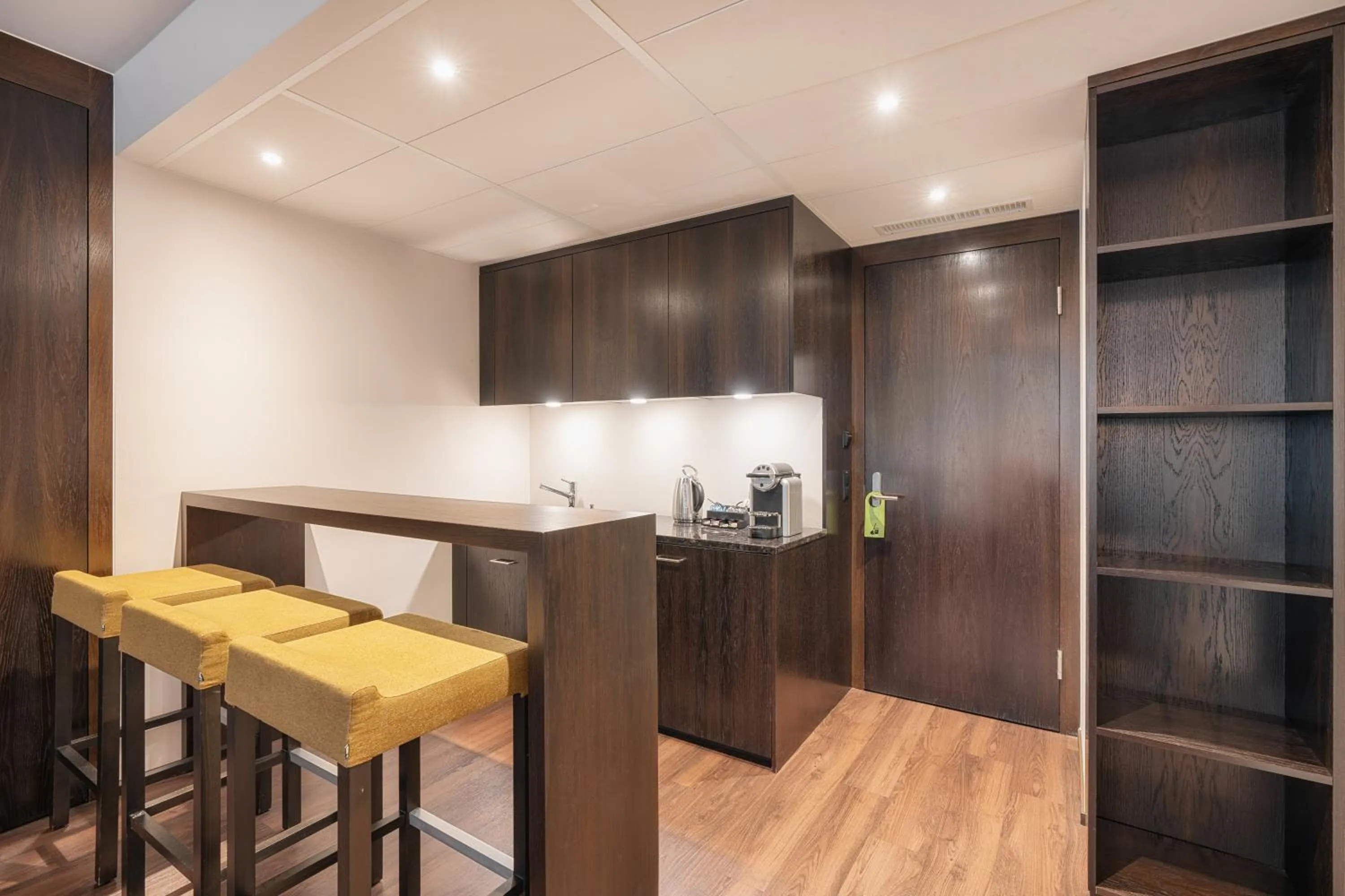 Coffee/tea facilities in b-smart hotel Widnau