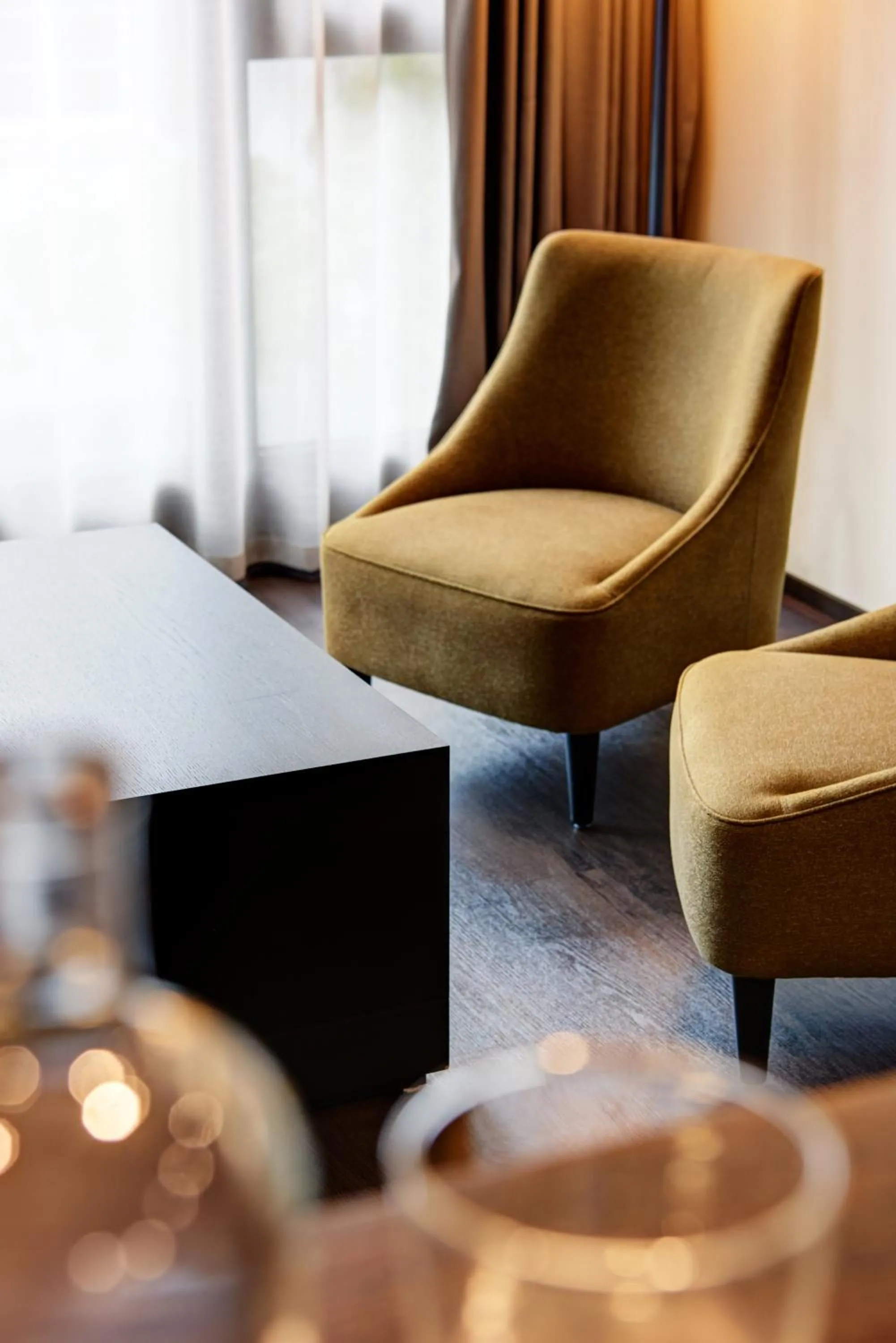 Living room in b-smart hotel Widnau