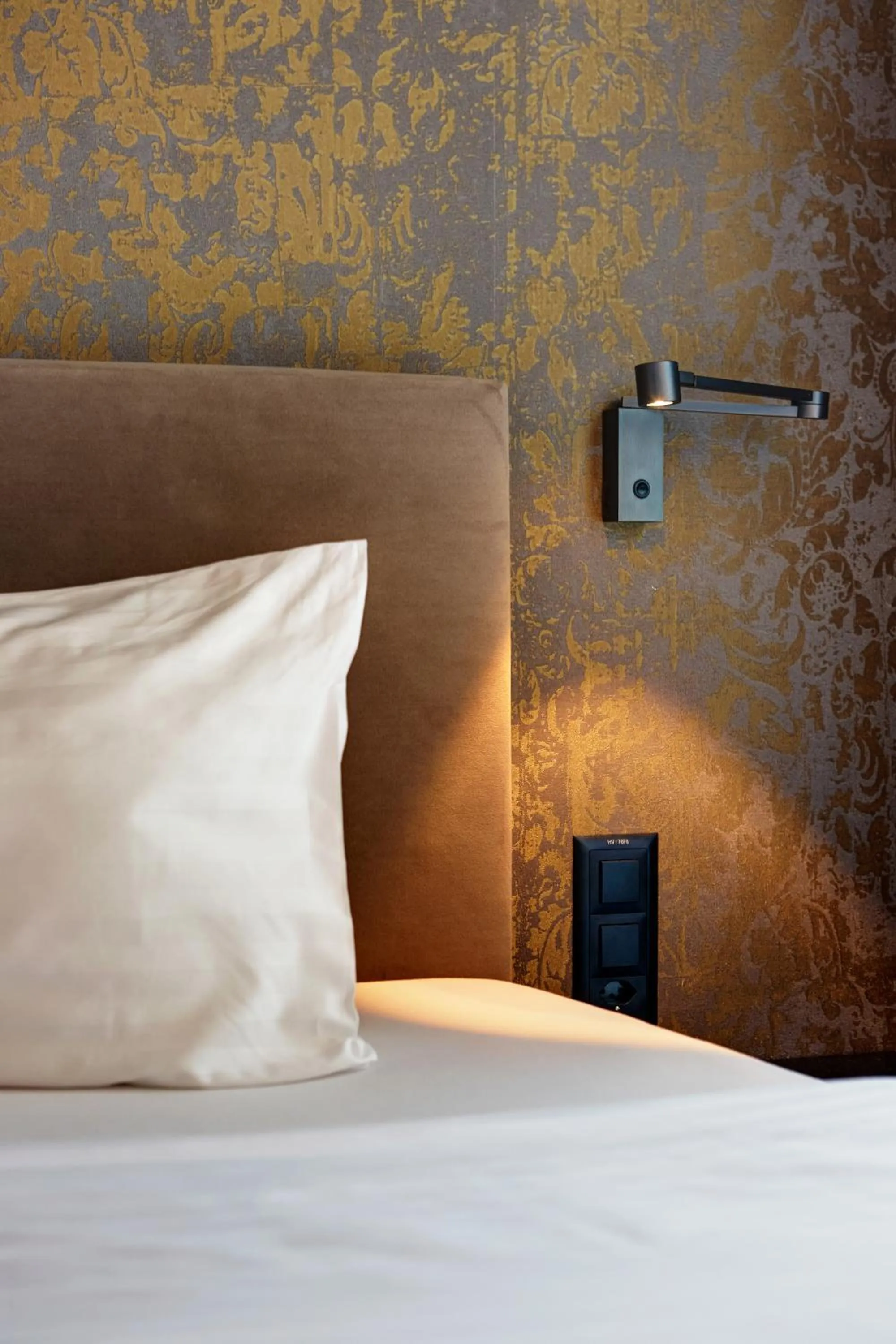 Bed in b-smart hotel Widnau