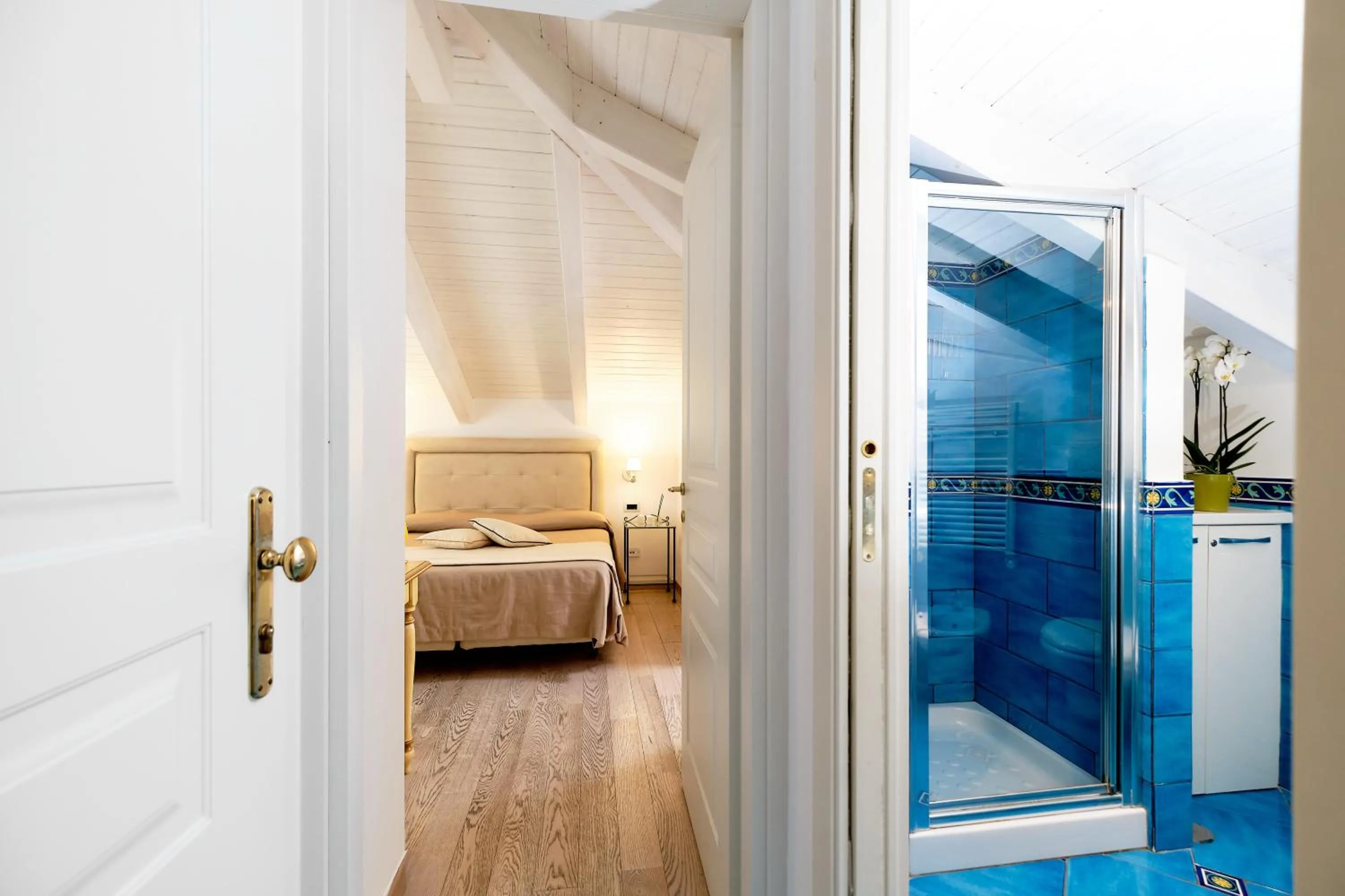 Bed in Villa Fabiana