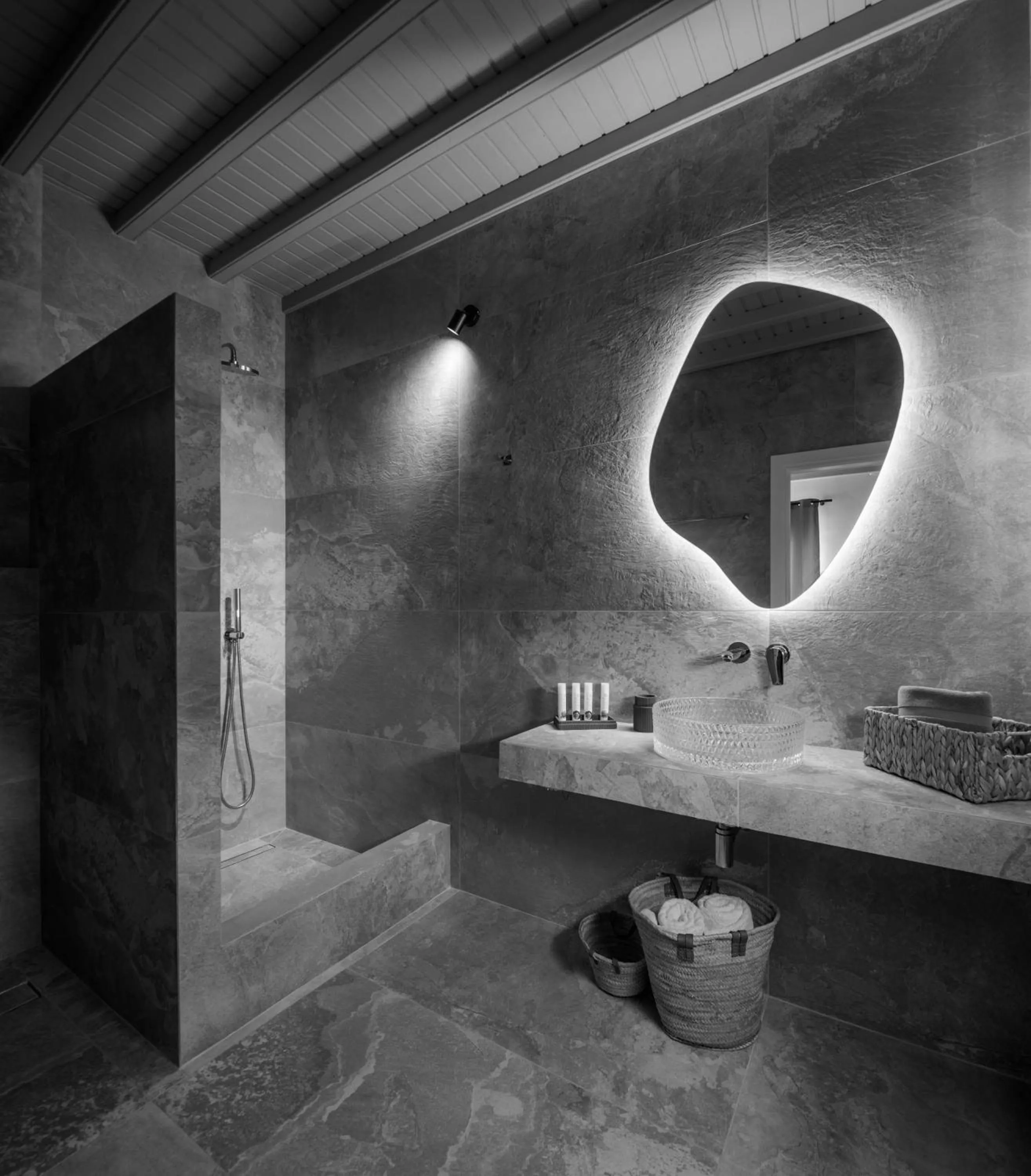Bathroom in Olive Mykonos Villas