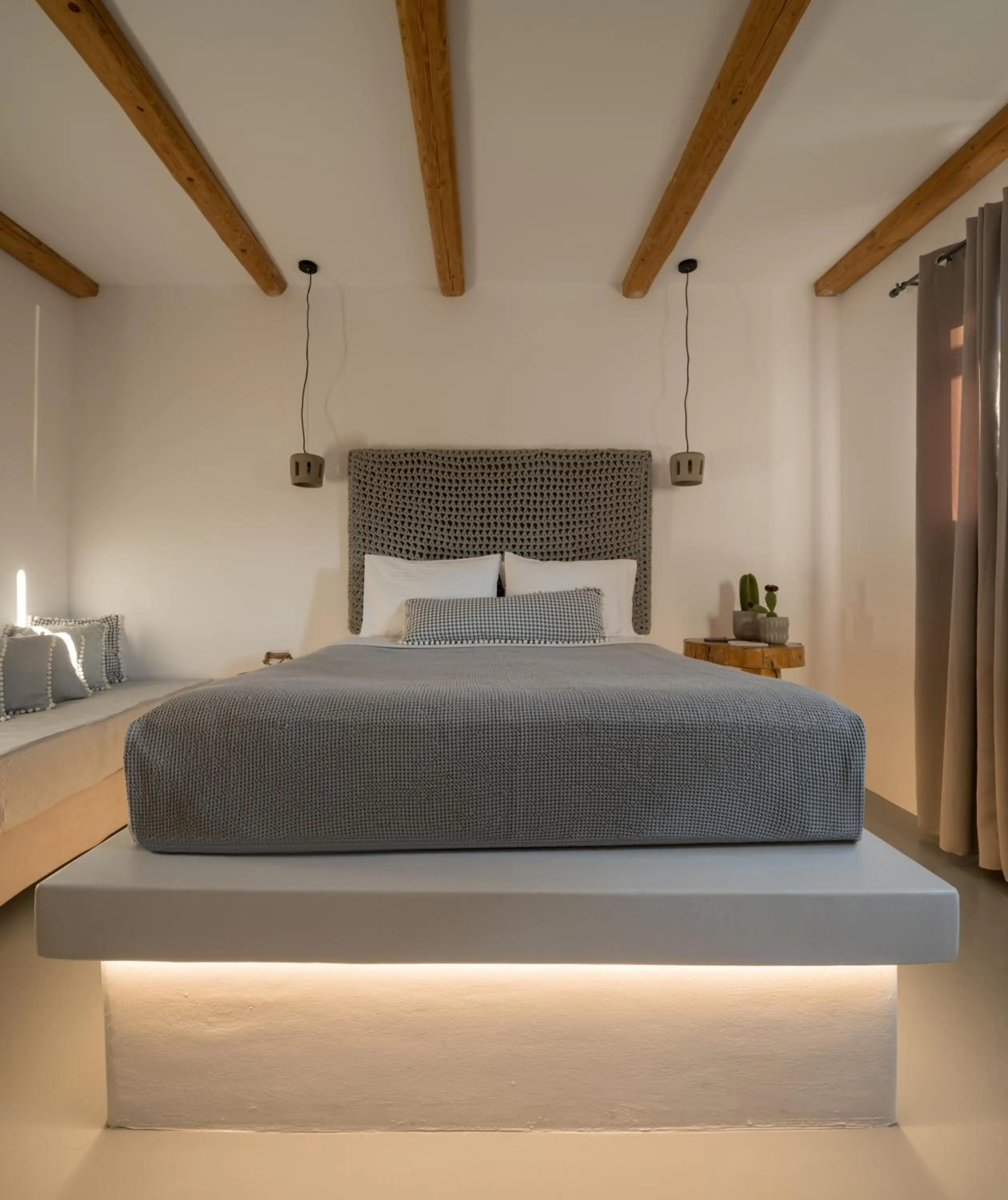 Bedroom, Bed in Olive Mykonos Villas