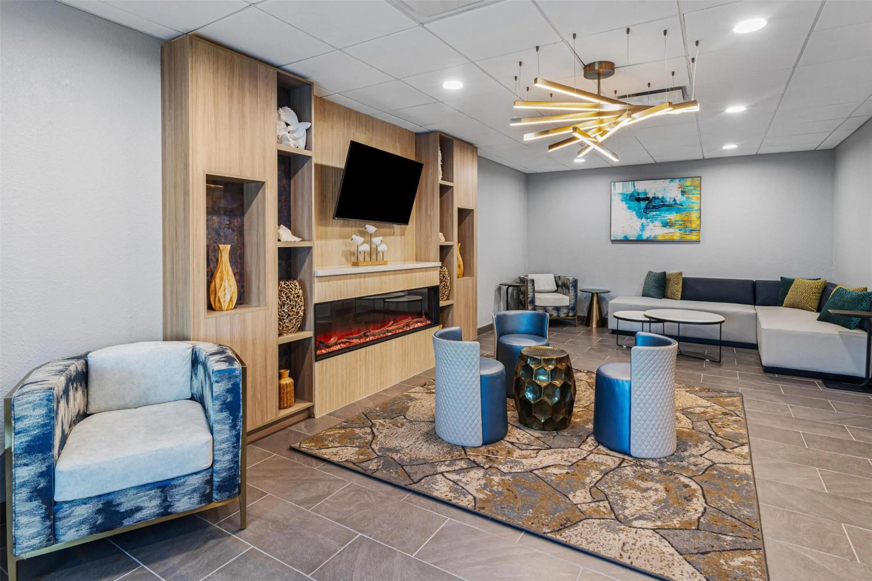 Lobby or reception in Best Western Plus Savannah Gateway