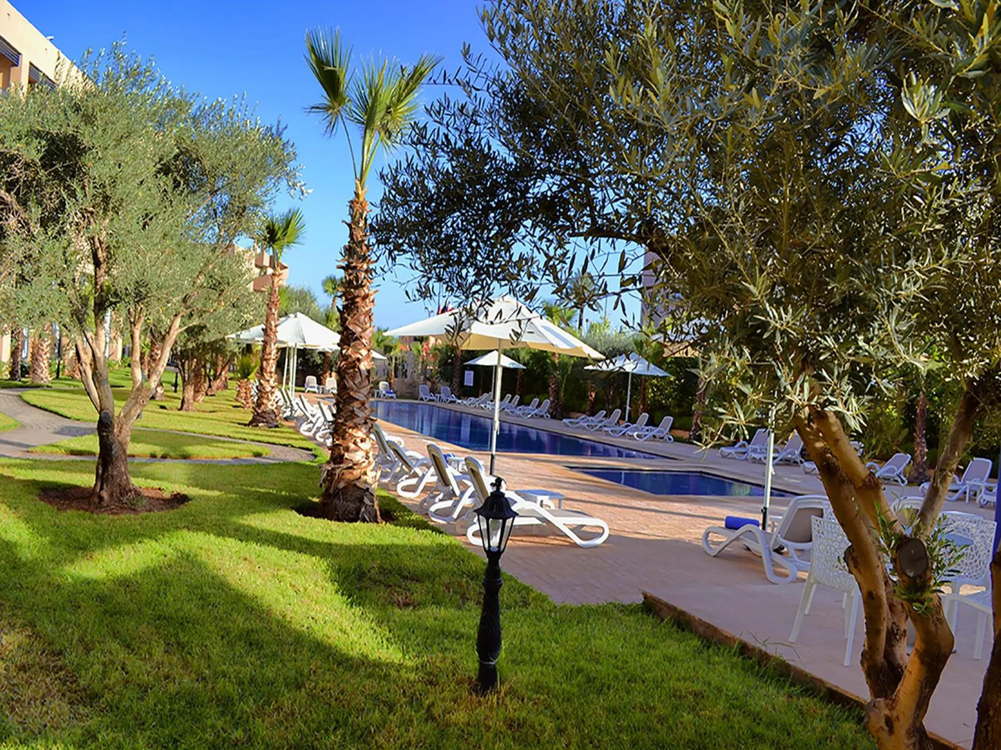 Swimming pool in Wazo Hotel