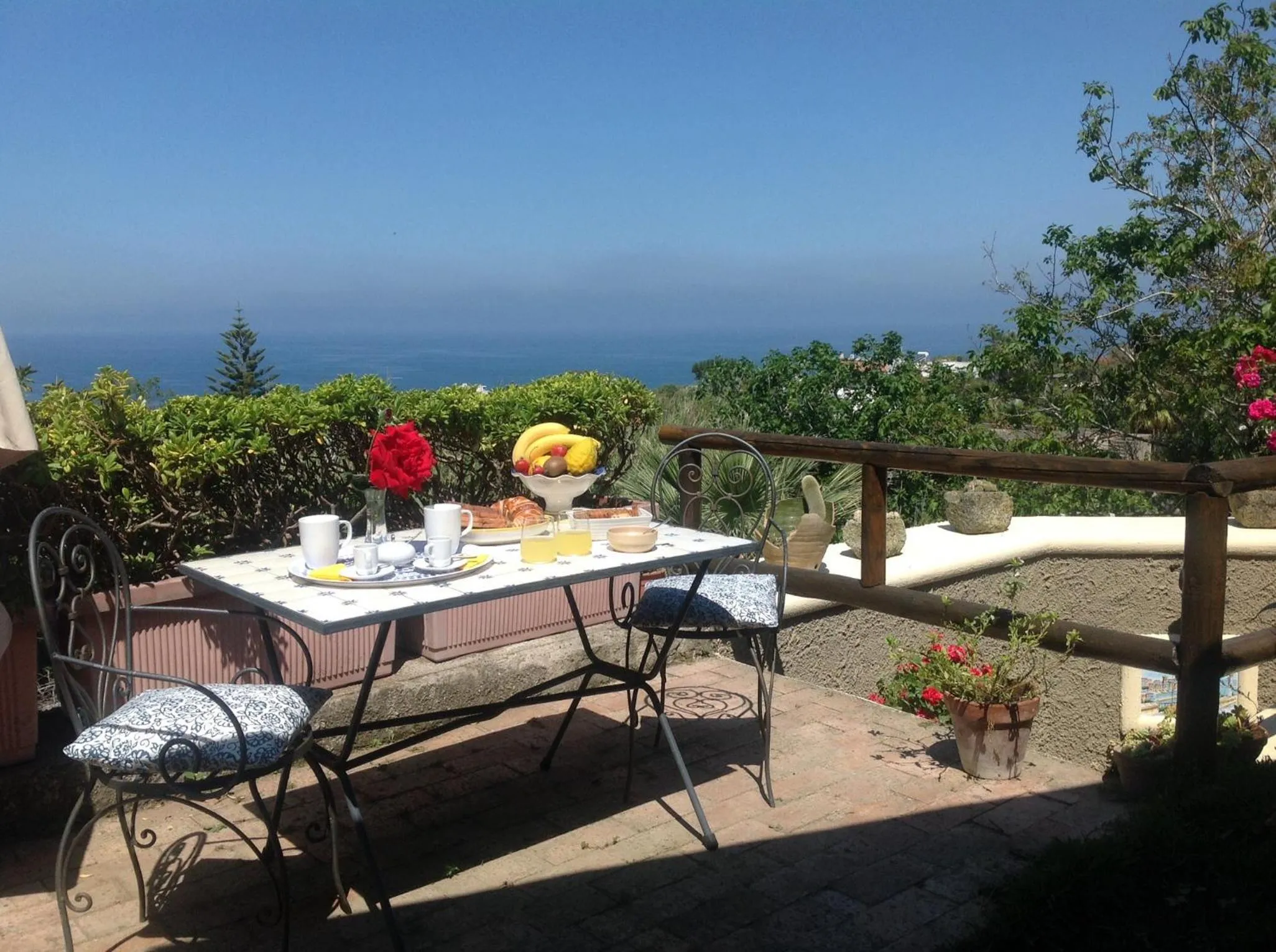 Balcony/Terrace in La Terrazzina sul tramonto