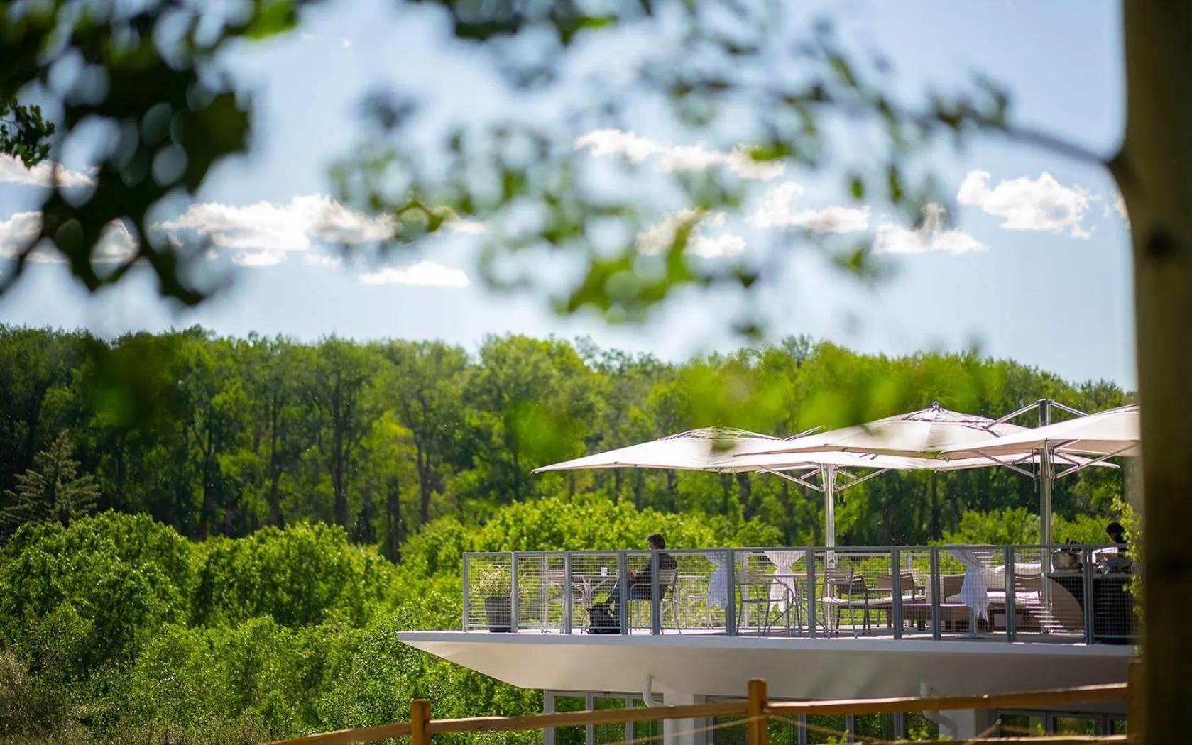 Patio in Aspen Meadows Resort
