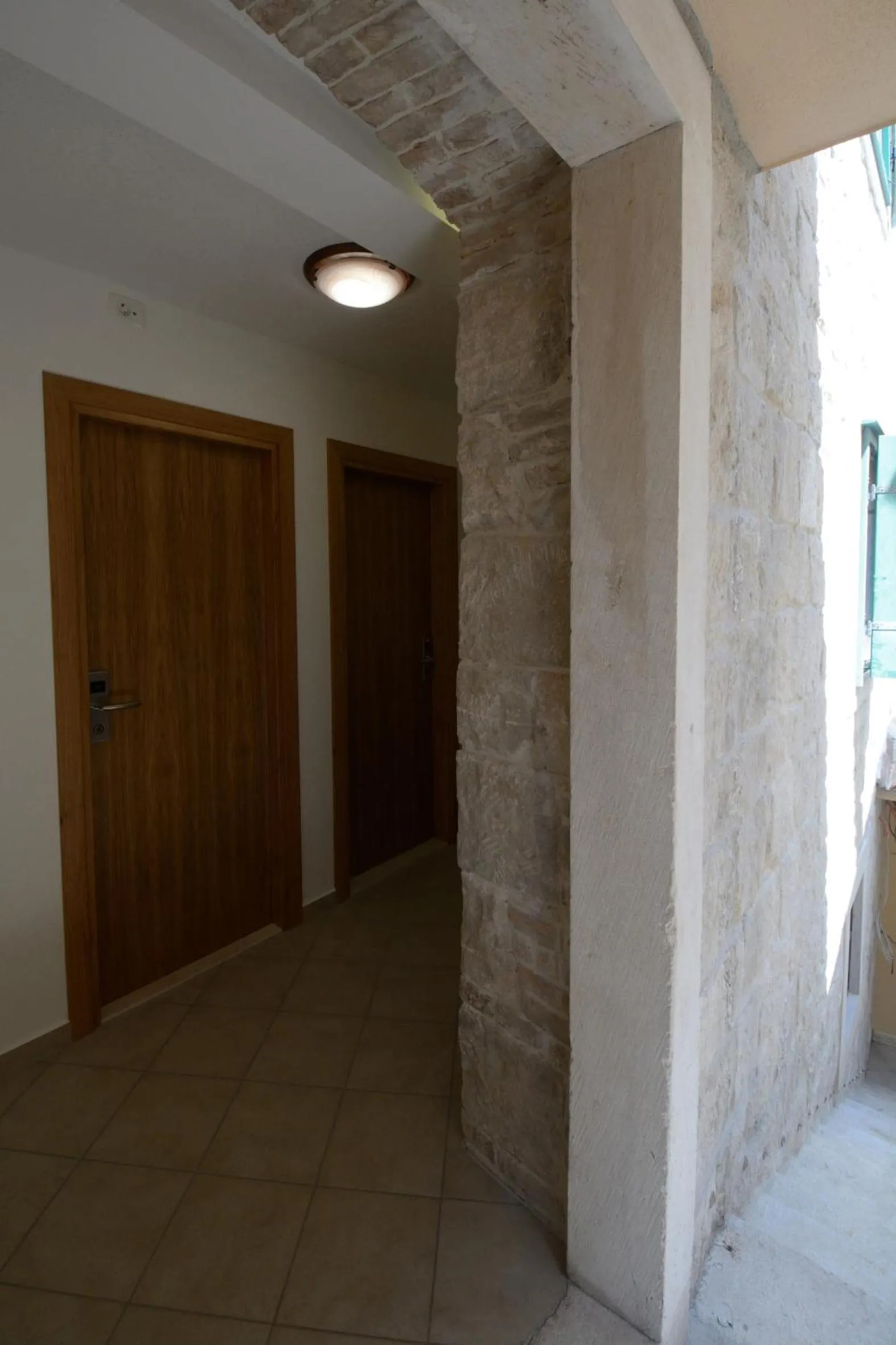 Facade/entrance in Villa Desideria