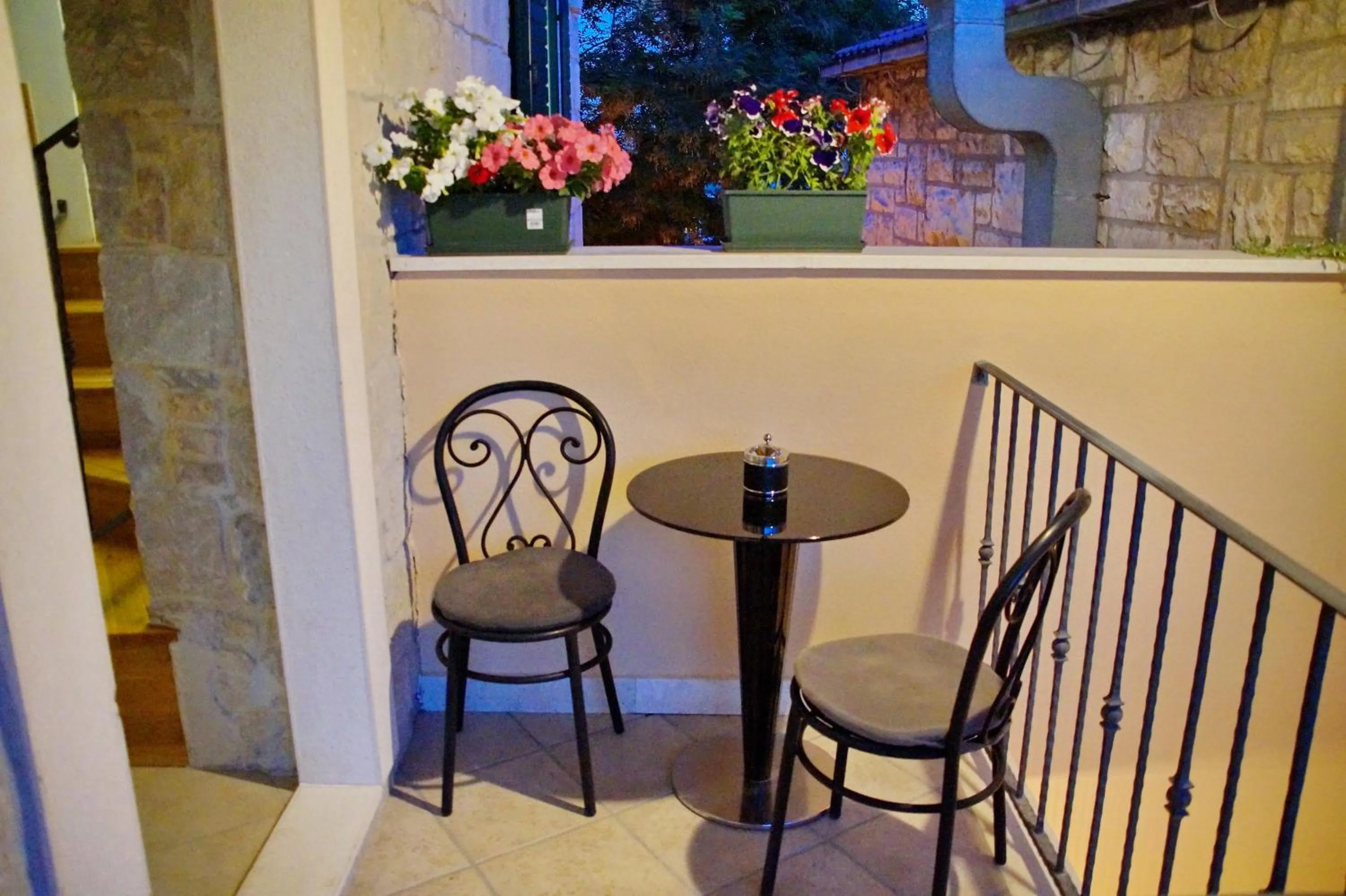 On site in Villa Desideria