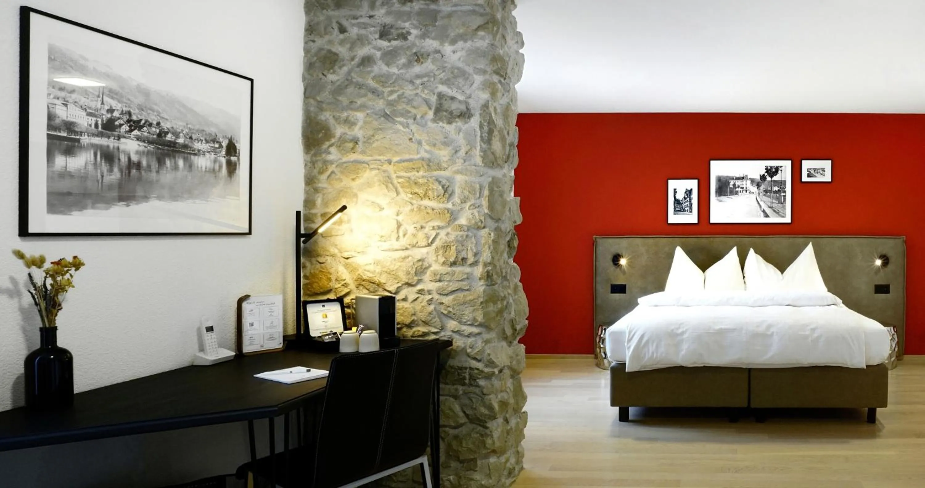 Bed in Hotel Zugertor