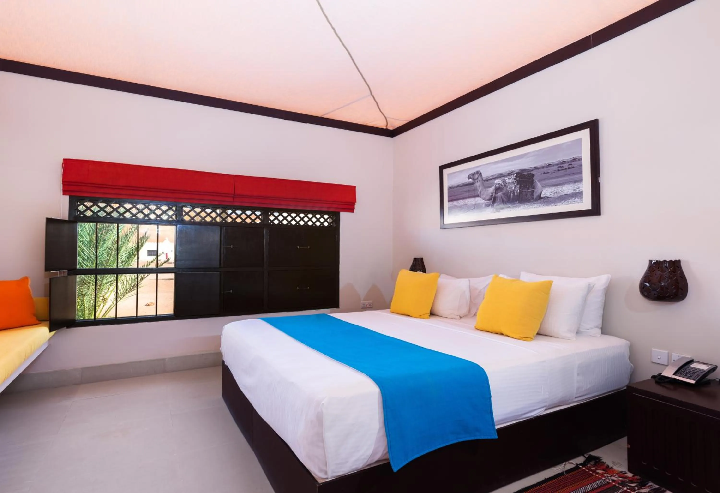 Bed in Desert Nights Resort