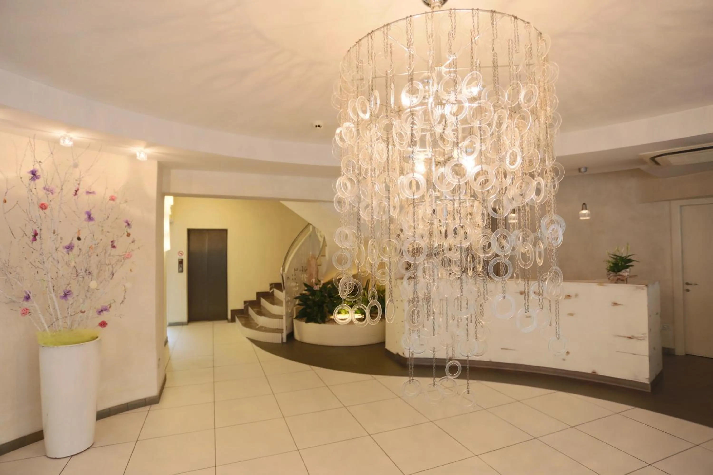 Lobby or reception in Hotel Caribia Pinarella