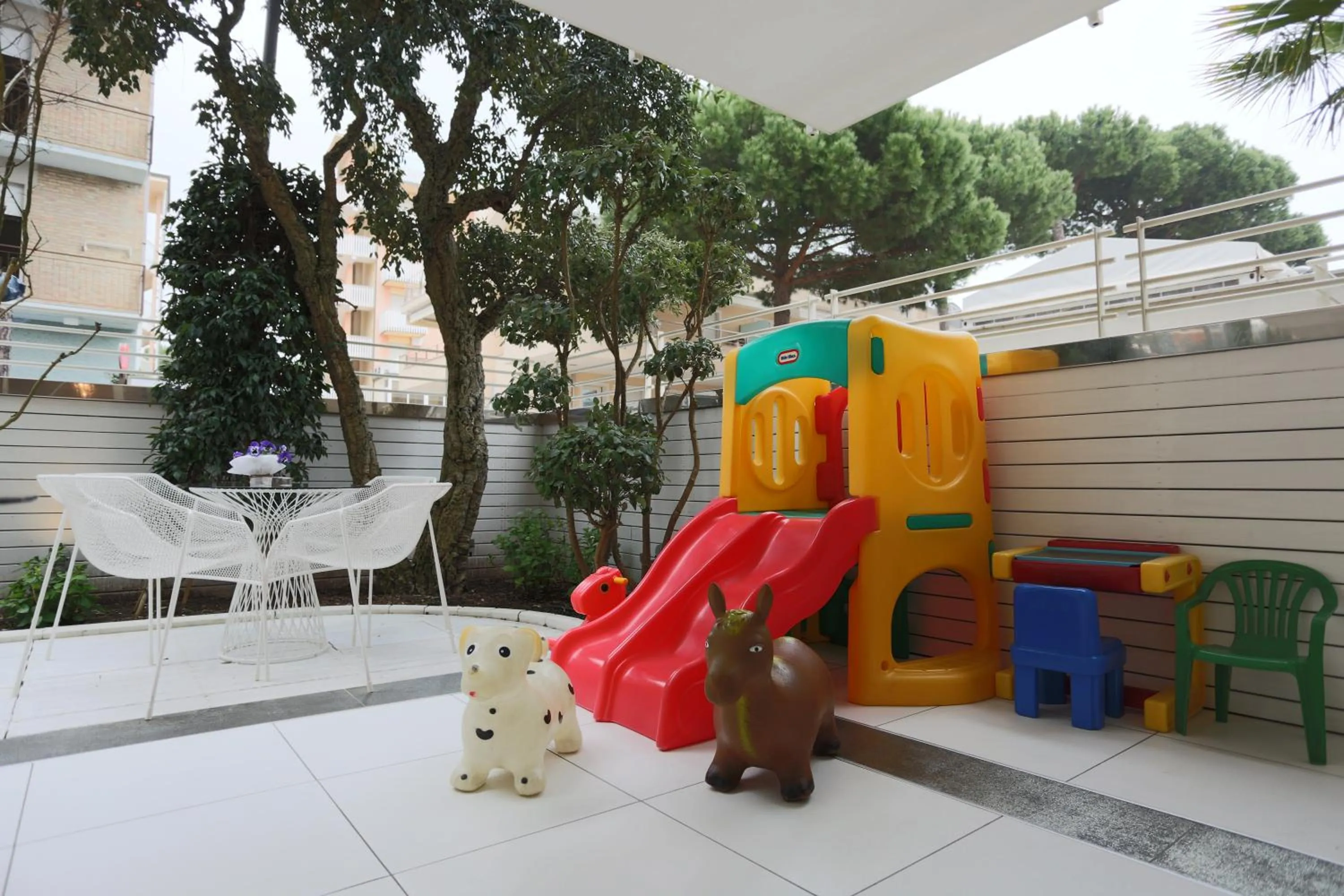 Garden in Hotel Caribia Pinarella
