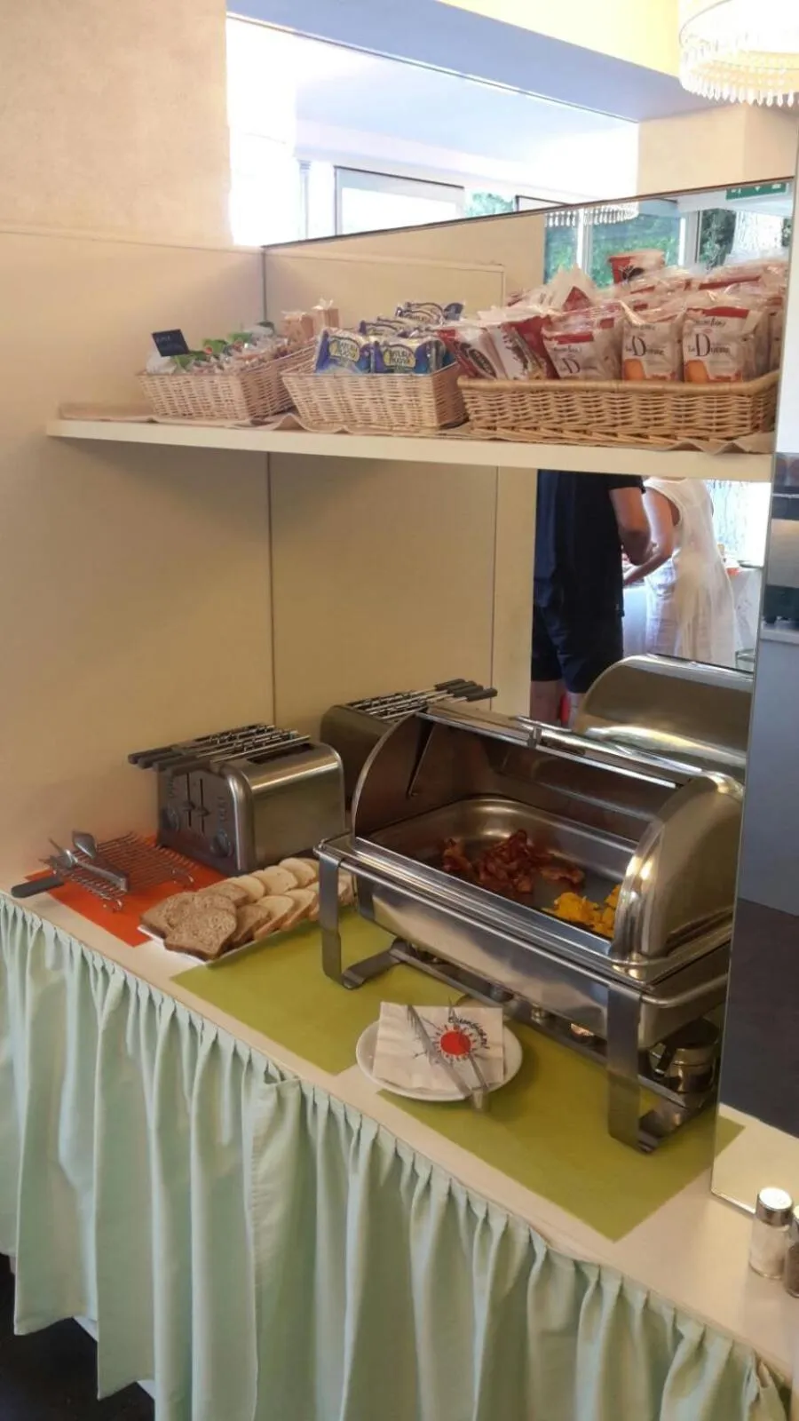 Breakfast in Hotel Caribia Pinarella