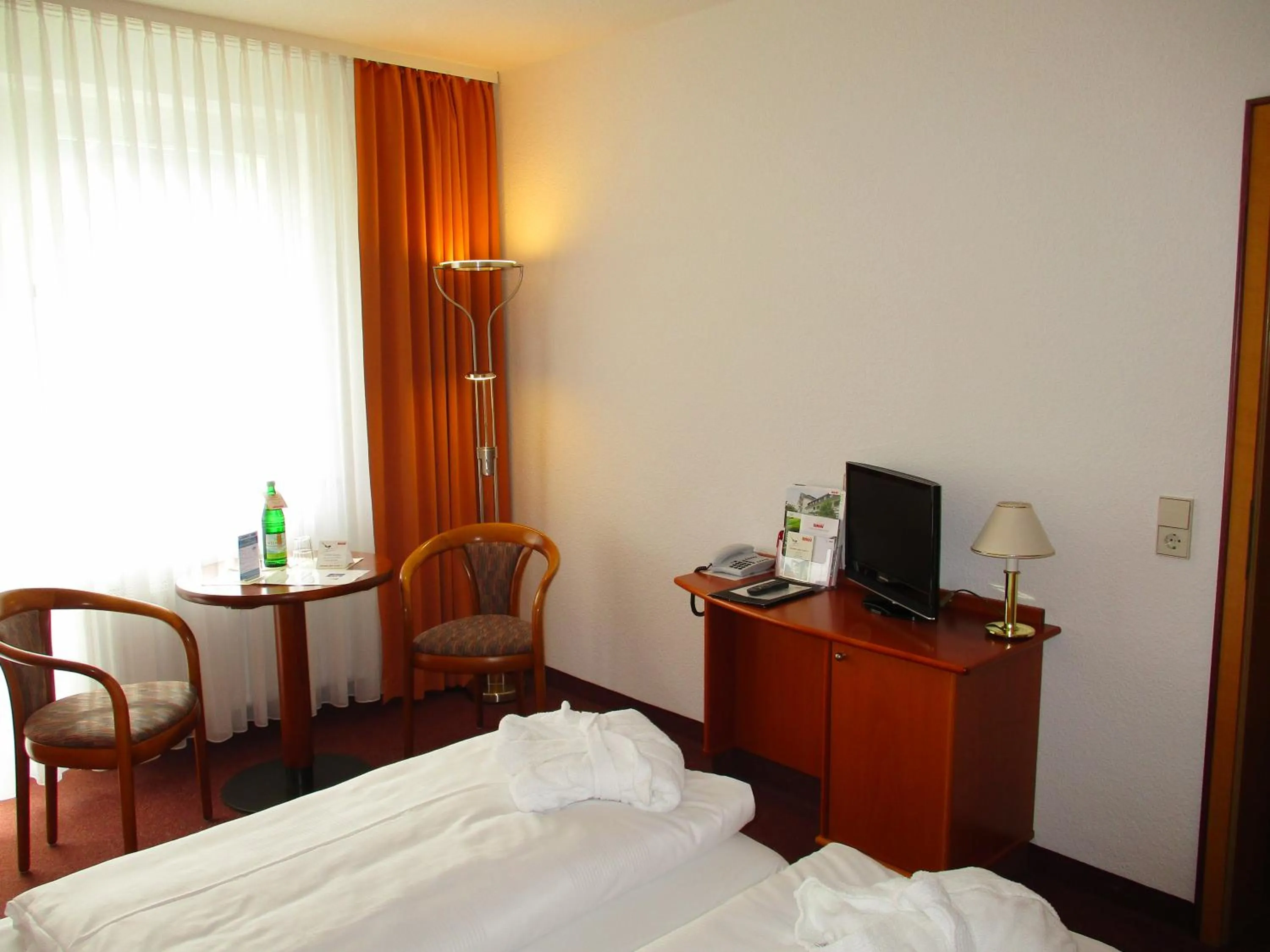 Bed in Vitalhotel Weisse Elster