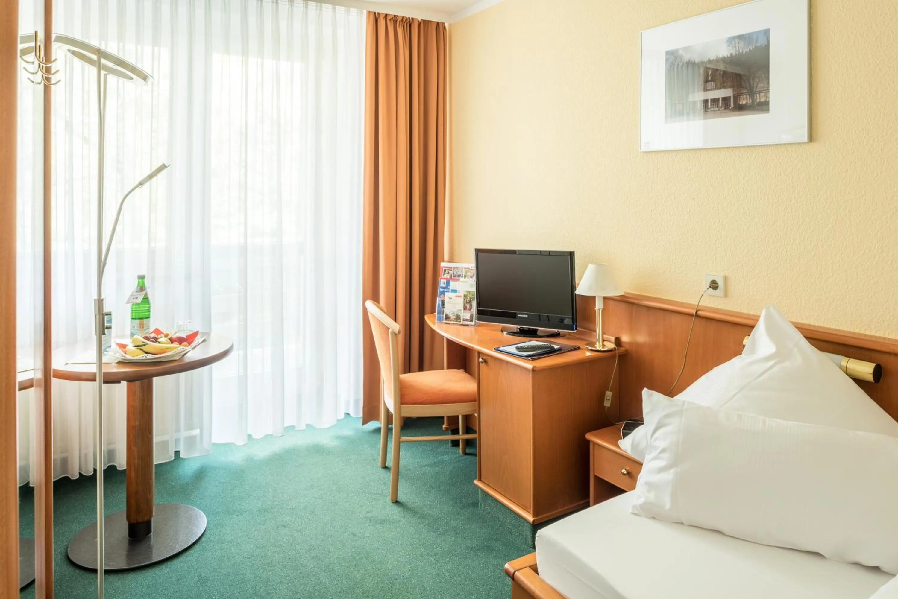 Photo of the whole room, Bed in Vitalhotel Weisse Elster