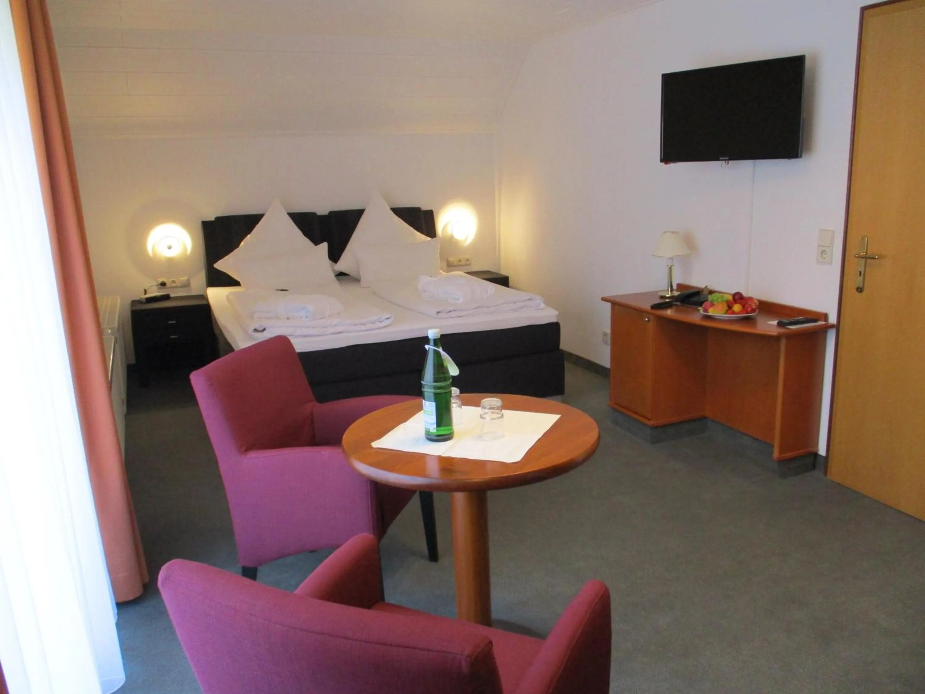 Bed in Vitalhotel Weisse Elster