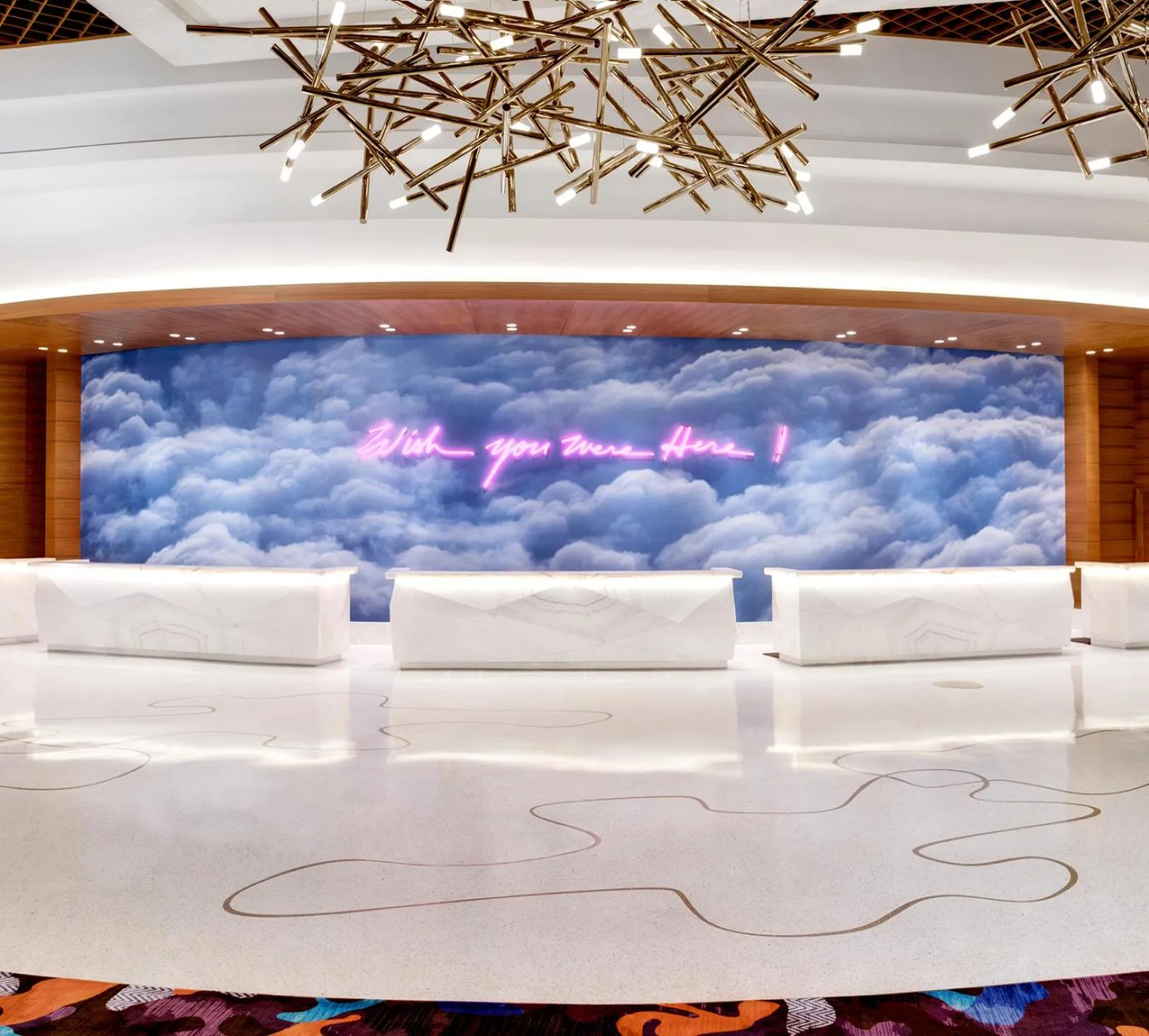 Lobby or reception in Palms Casino Resort