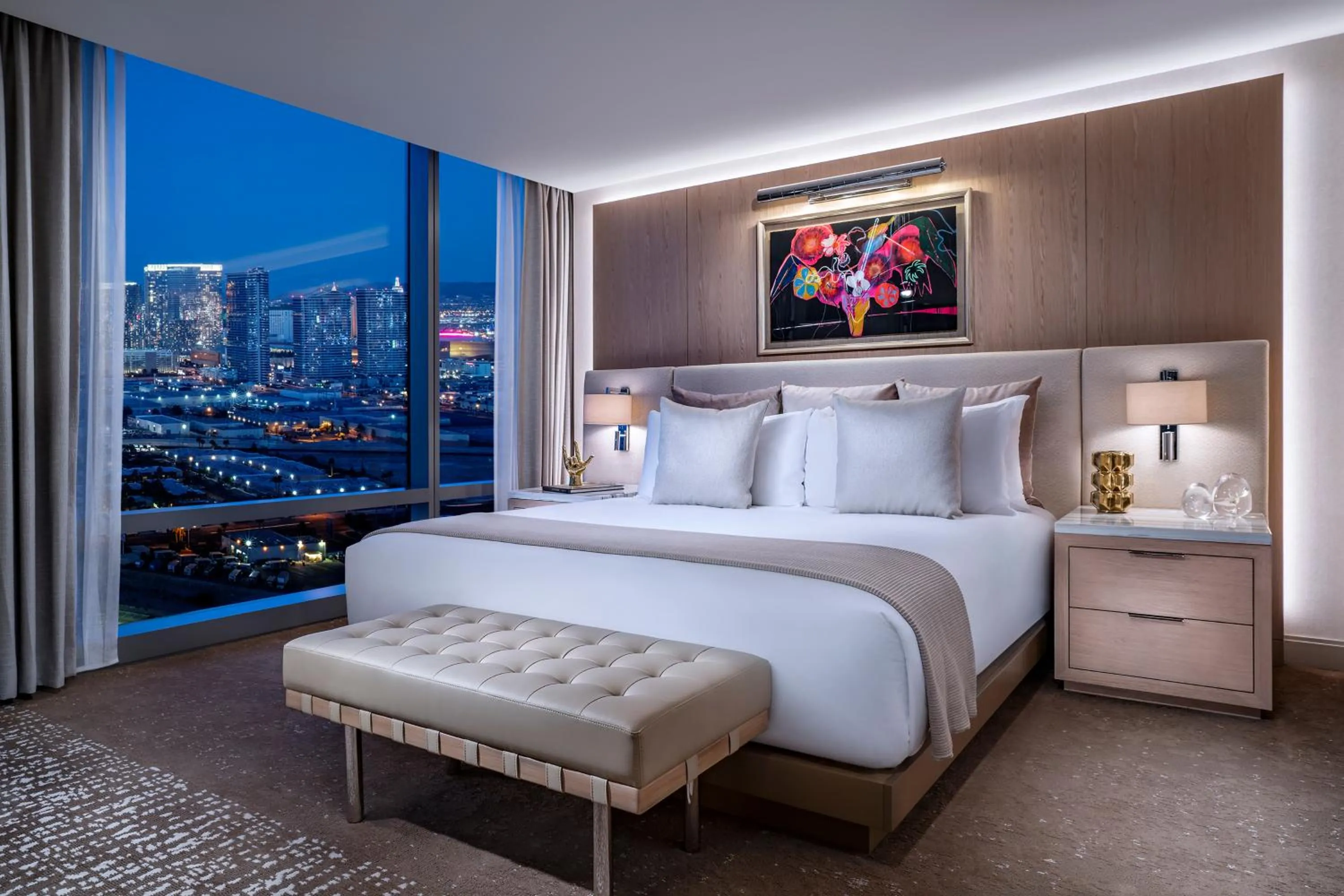 Bed in Palms Casino Resort