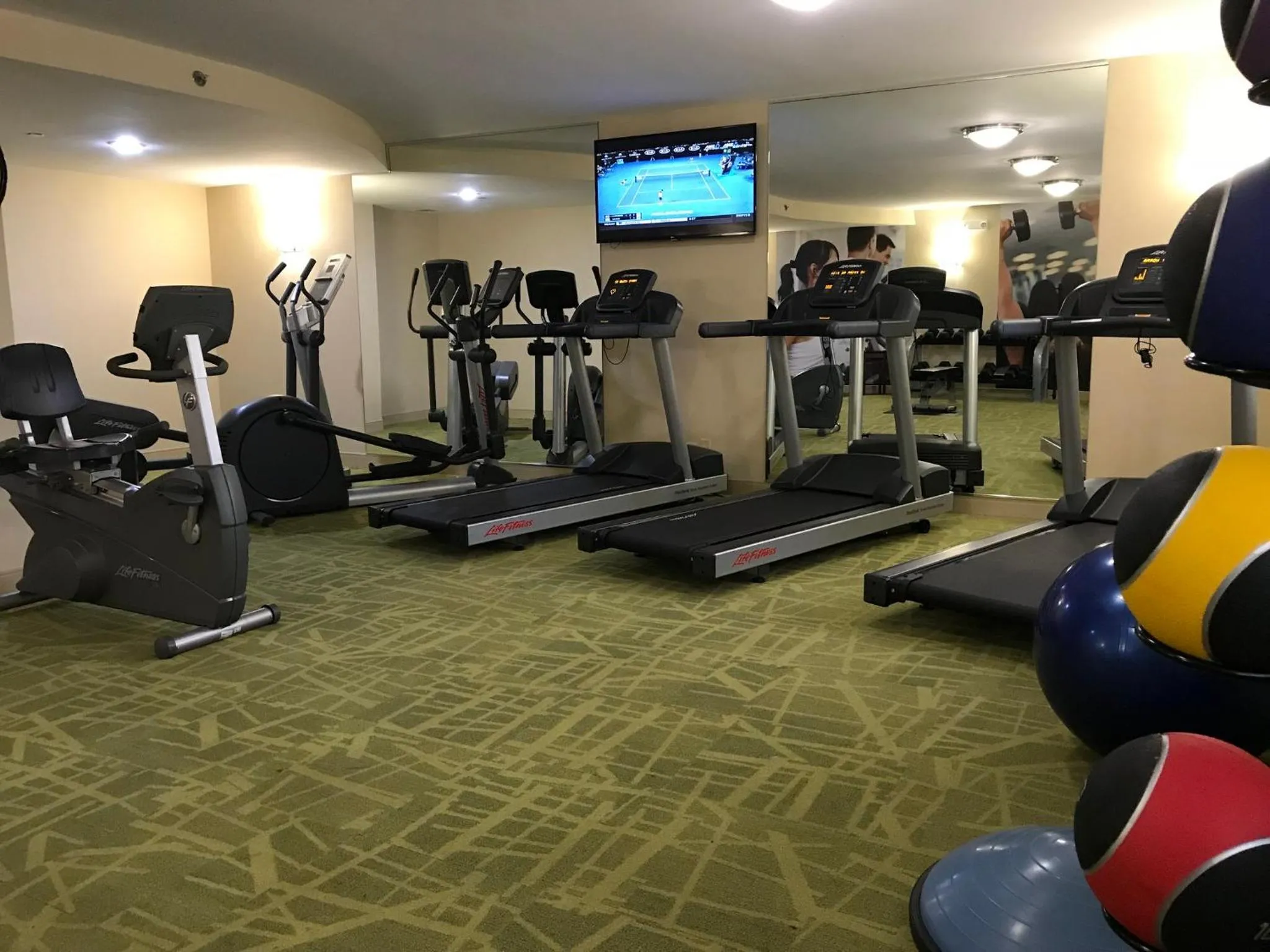 Fitness centre/facilities in Holiday Inn & Suites Chicago-Carol Stream Wheaton by IHG