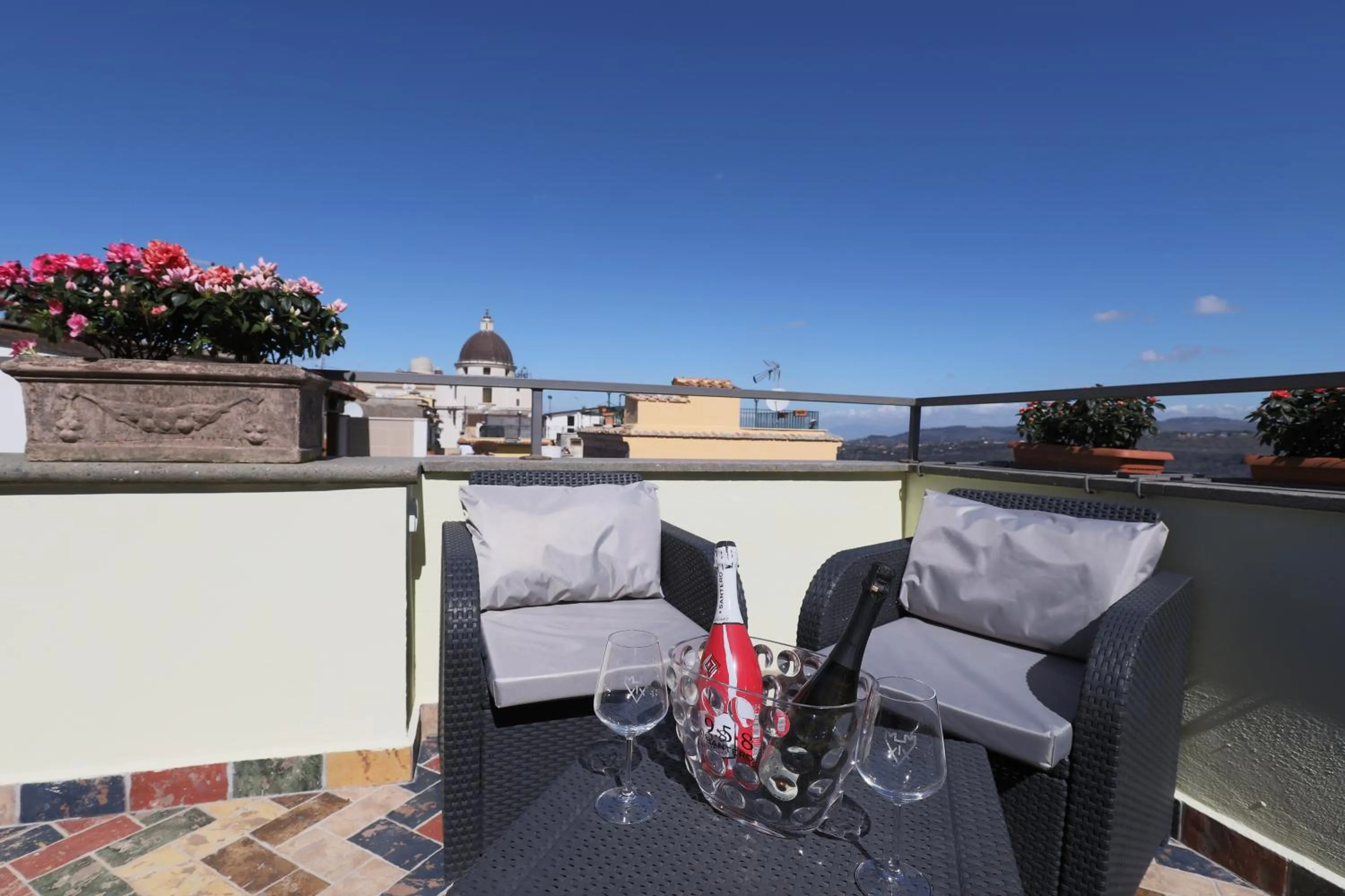 Lake view in Atlantis Inn Castelgandolfo