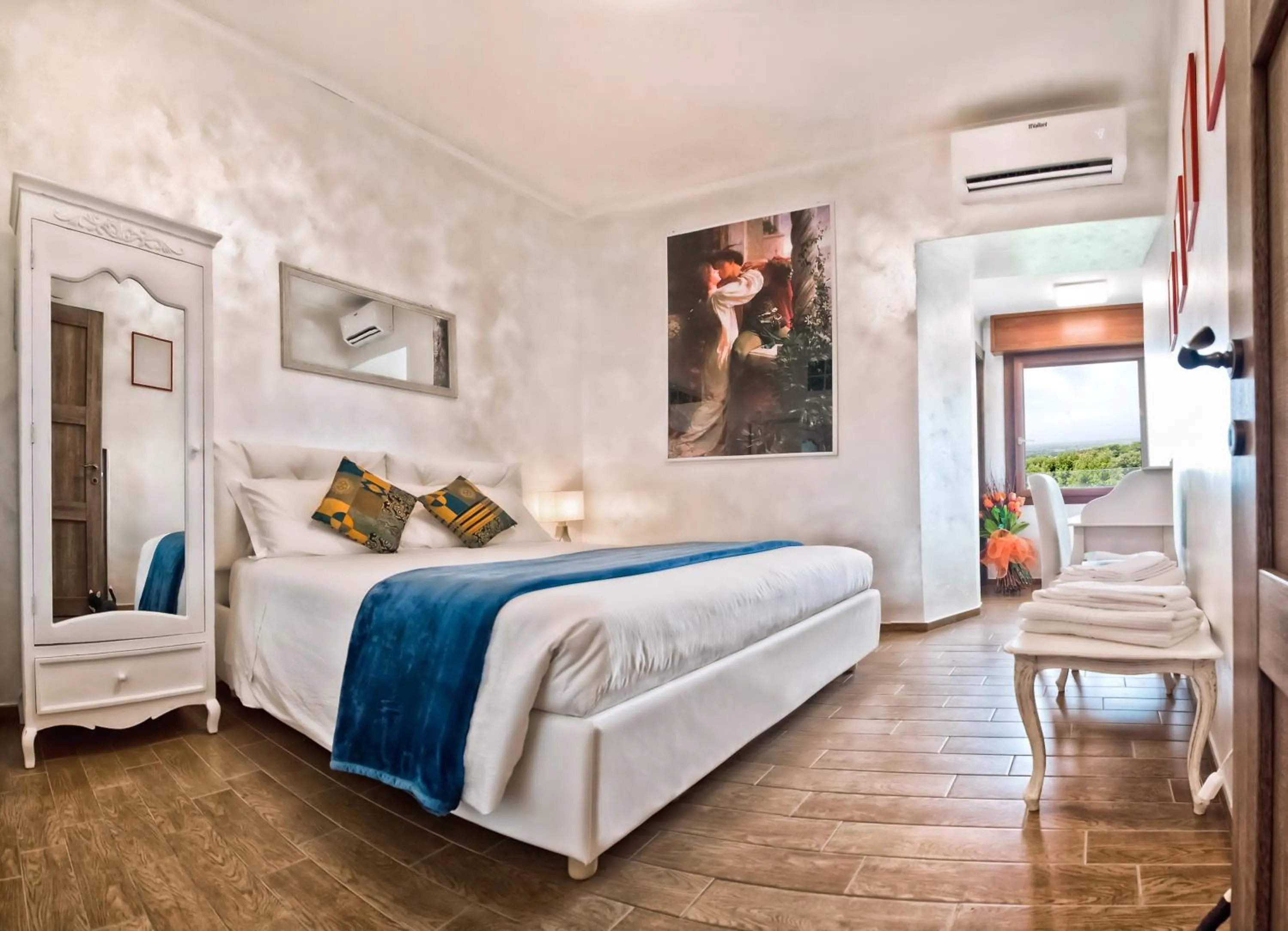 Bed in Atlantis Inn Castelgandolfo